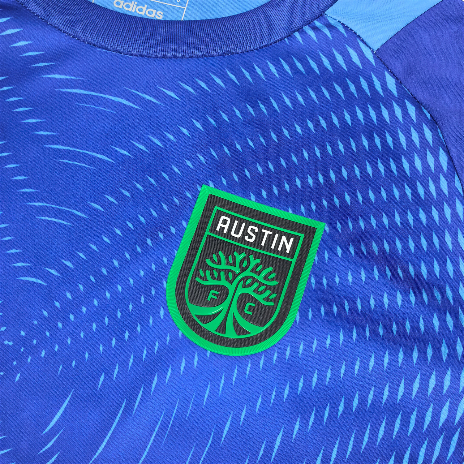 AlphaJersey-Austin 25-26 Blue Goalkeeper Jersey - Fans Version