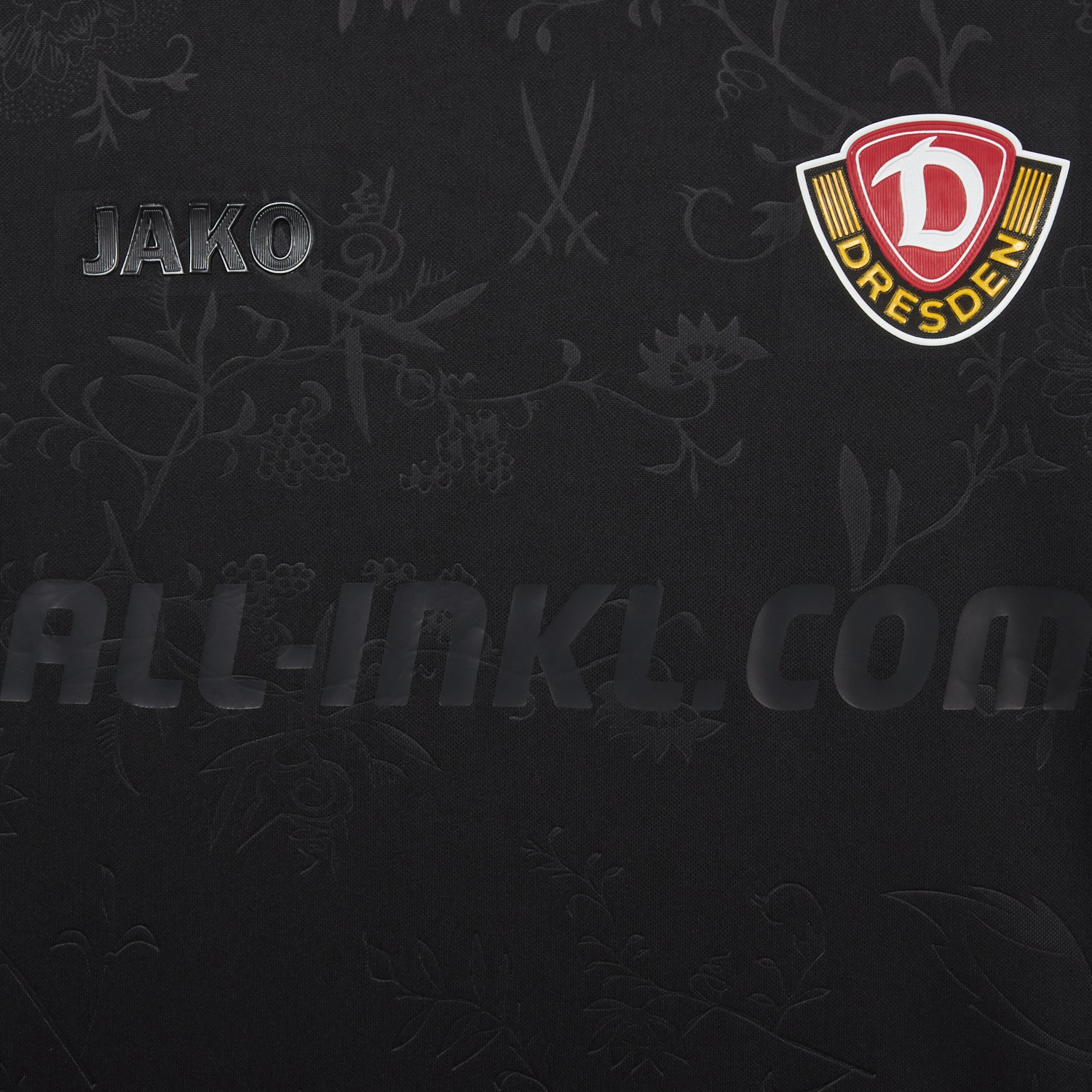 AlphaJersey-Dynamo Dresden 25-26 Black Special Jersey - Fans Version