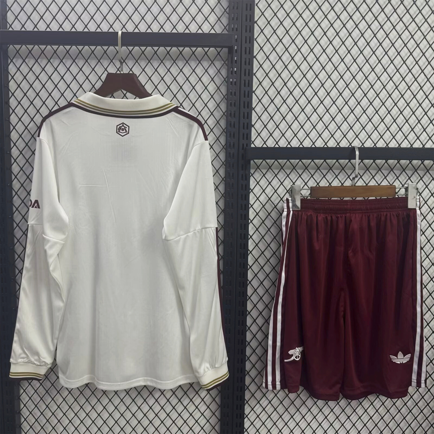 AlphaJersey-Arsenal 25-26 Third White Long Sleeves Kids Kit