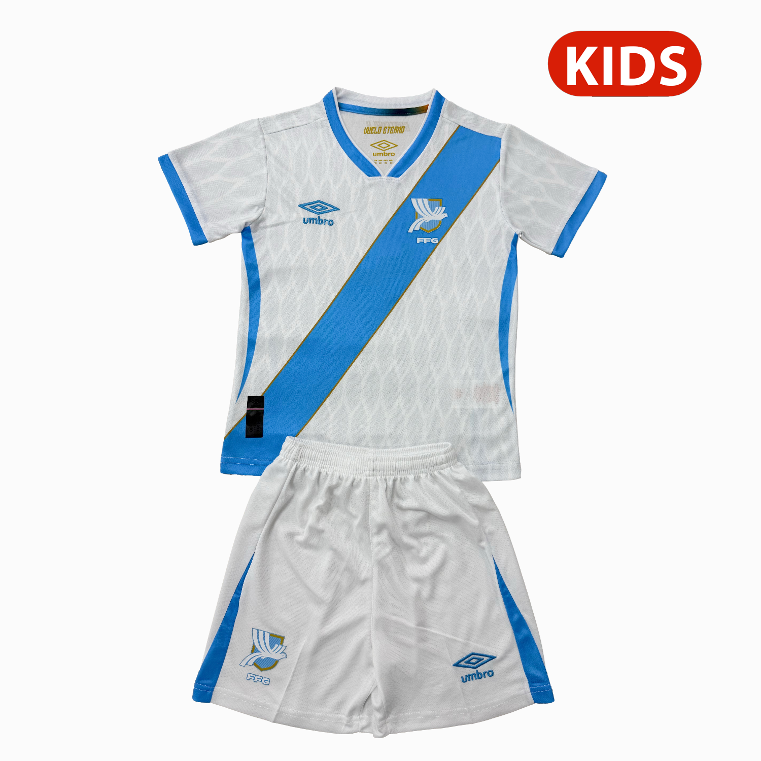 AlphaJersey-Guatemala 2026 Home Kids Kit