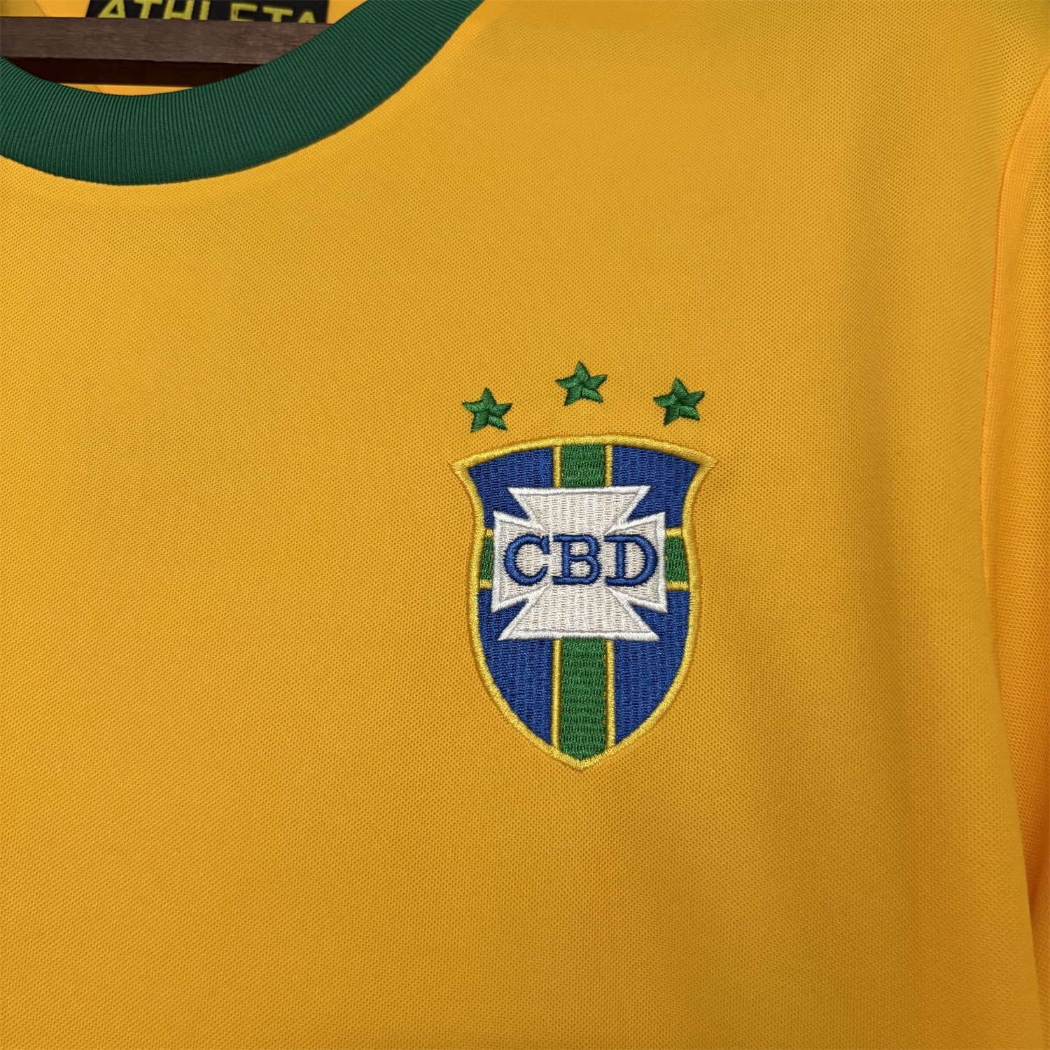 AlphaJersey-Retro Brazil 1971 Home Jersey