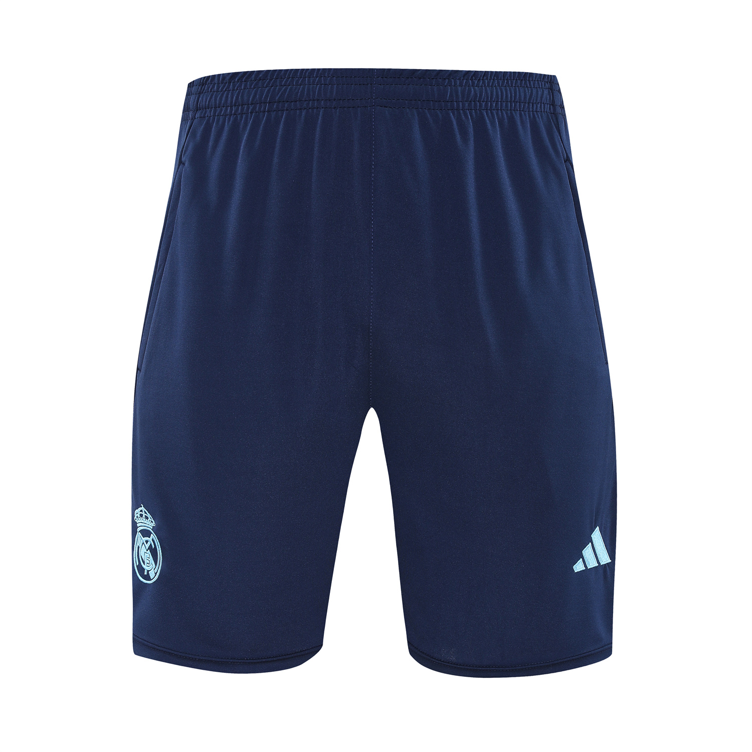 AlphaJersey-Real Madrid 25-26 Vest Training Set - Blue Water Pattern Top & Deep Blue Shorts