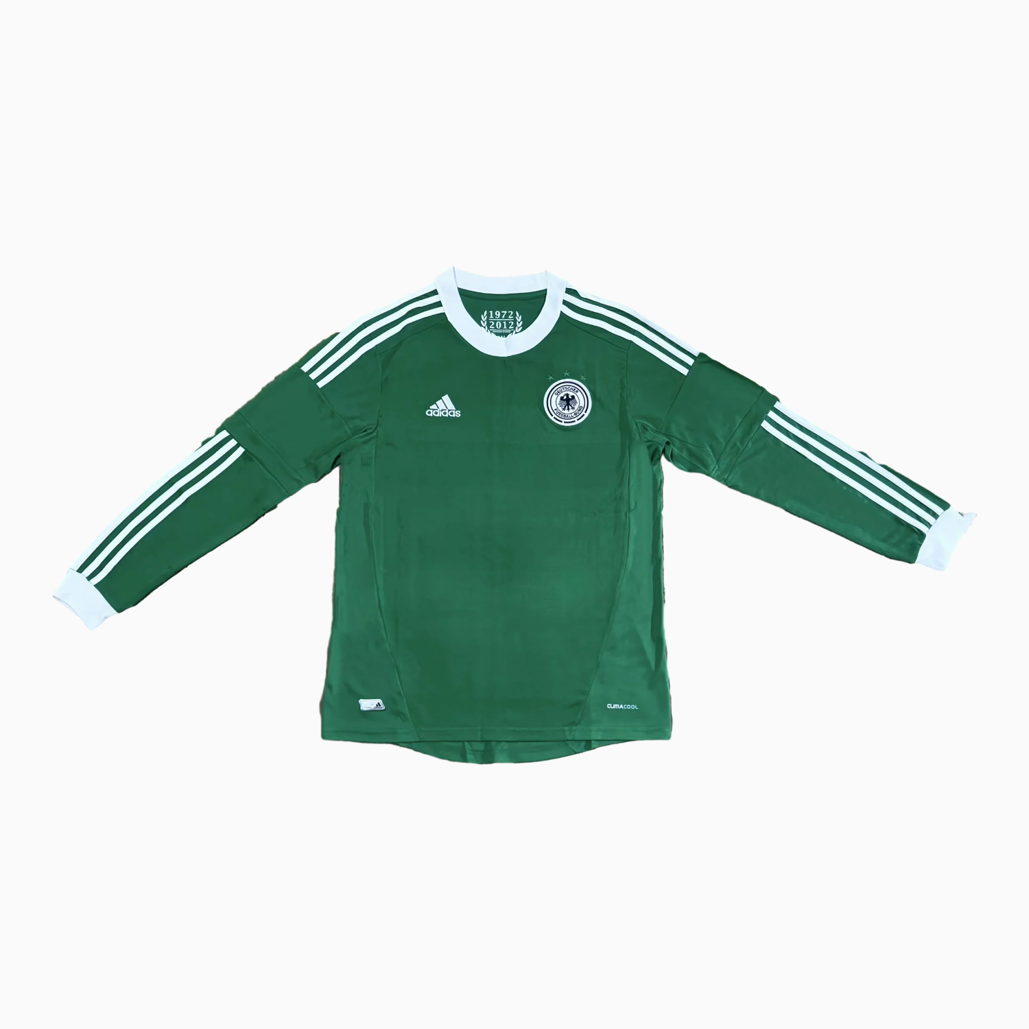 AlphaJersey-Retro Germany 2012 Away Long Sleeves Jersey