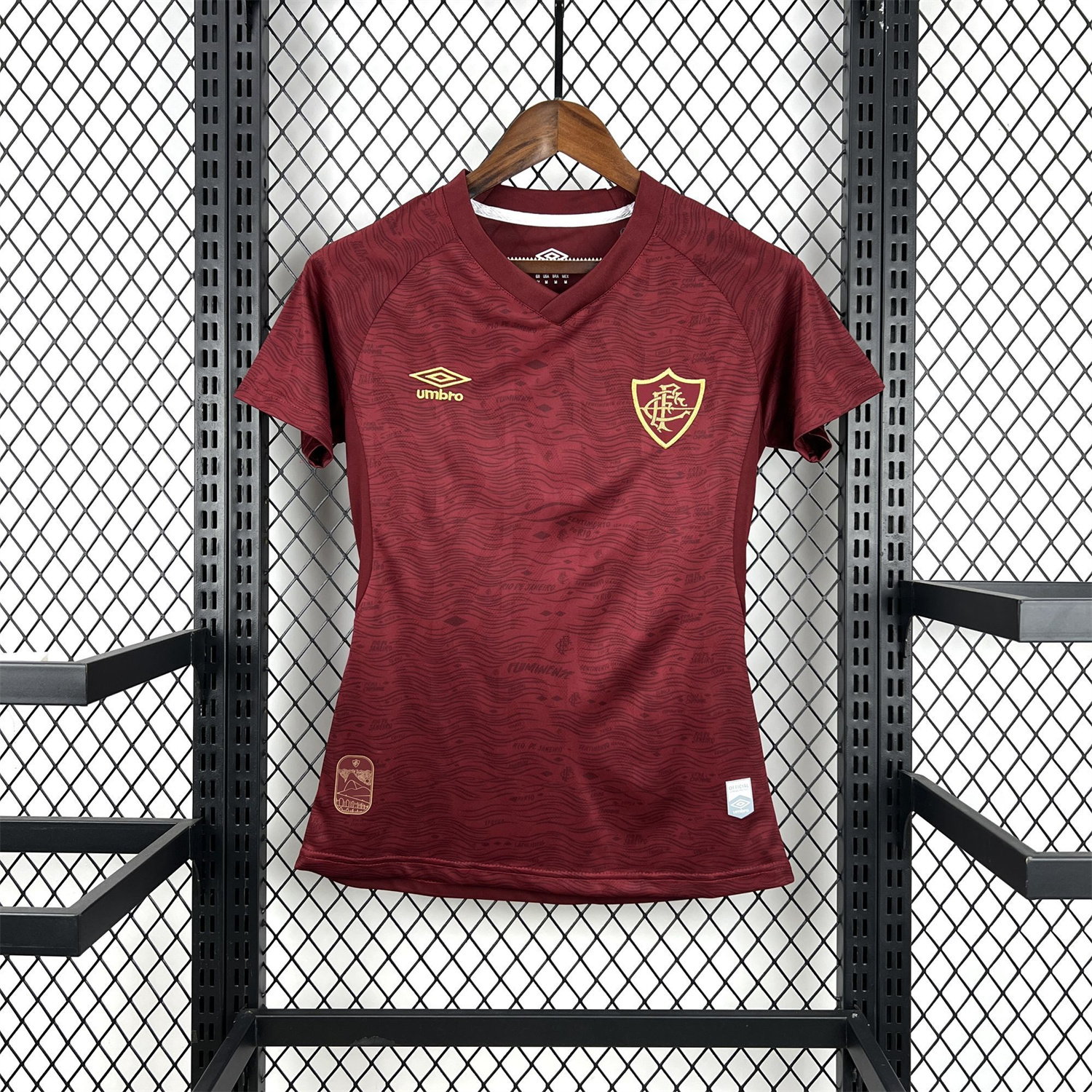 AlphaJersey-Women's Fluminense 25-26 Third Red Jersey