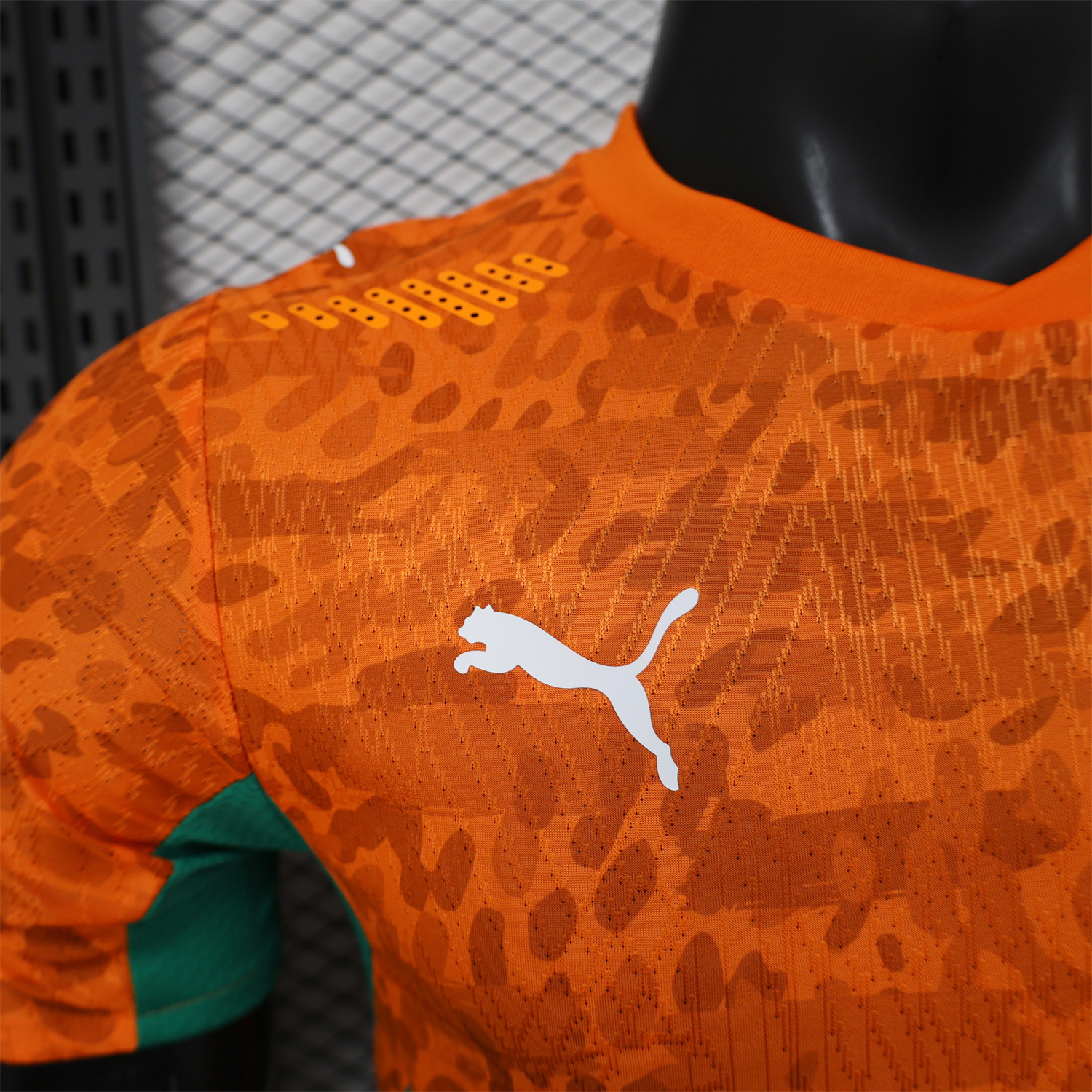 AlphaJersey-Ivory Coast 2026 Home Orange Jersey - Player Version