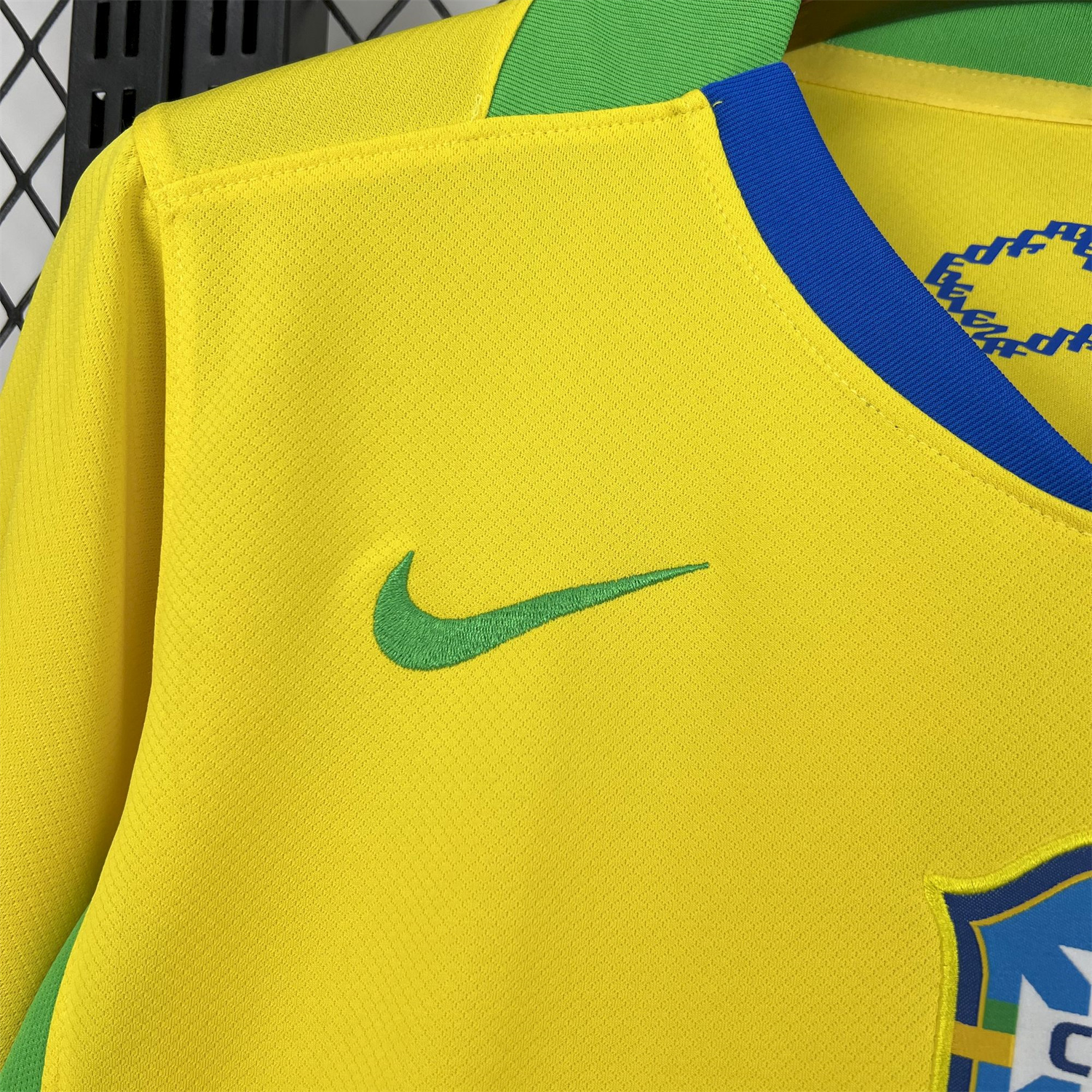 AlphaJersey-Brazil 2025 Women's Team Home Jersey - Men's Fans Version
