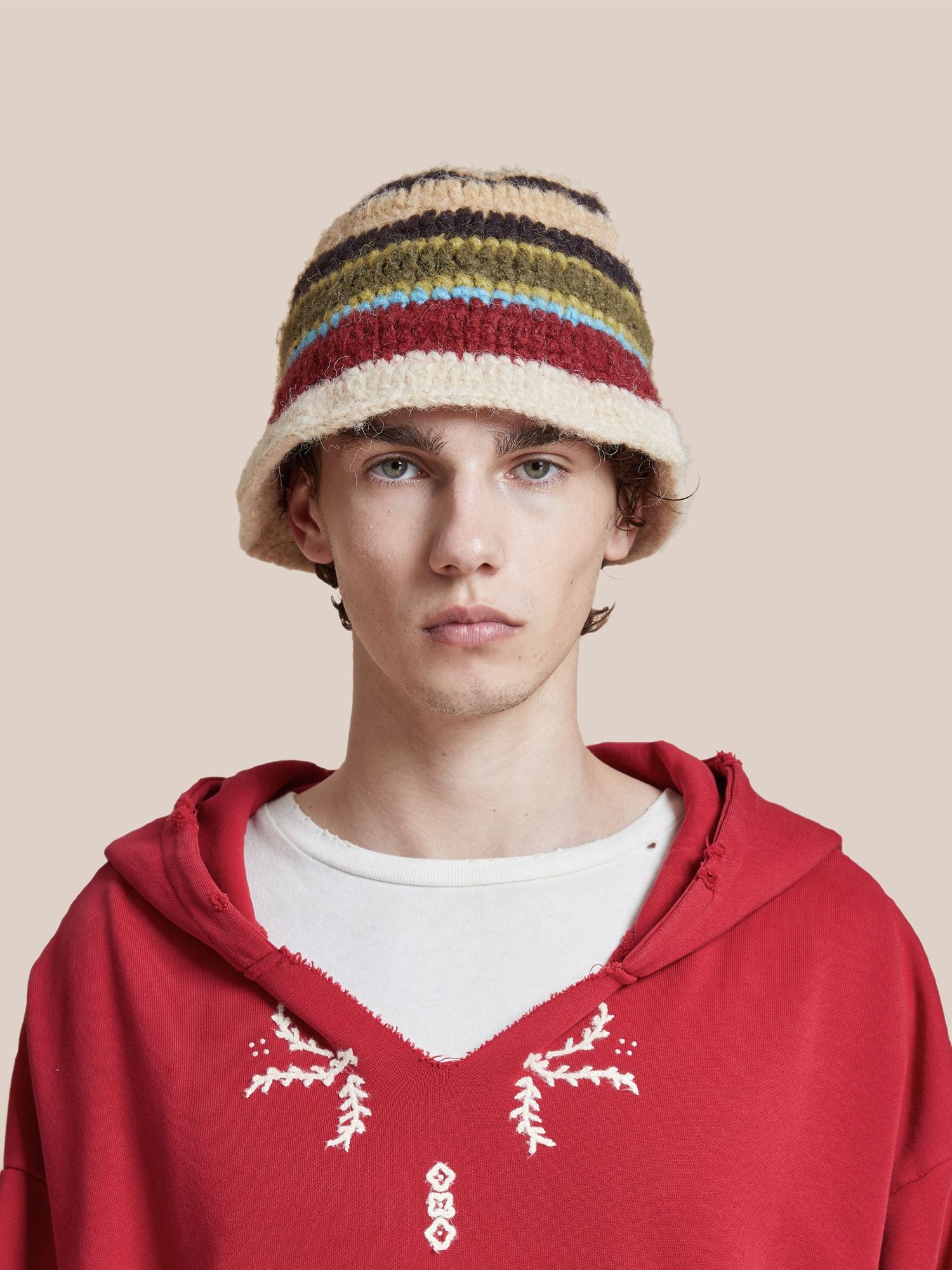 Stripe Knit Beanie | Modern Menswear by yycbvcnbmmnbm