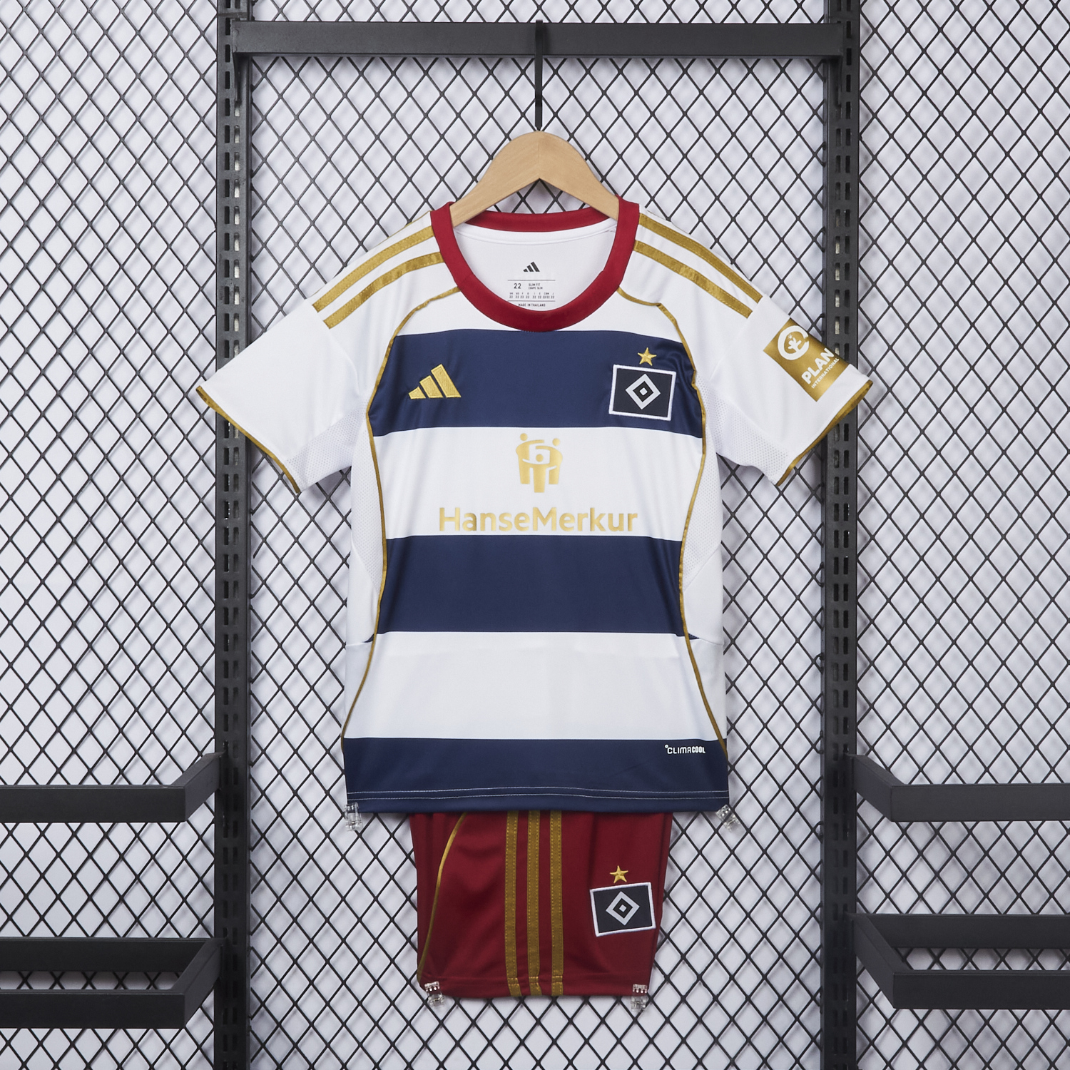 AlphaJersey-Hamburger SV 25-26 1887 Bundesliga Games Special Kids Kit