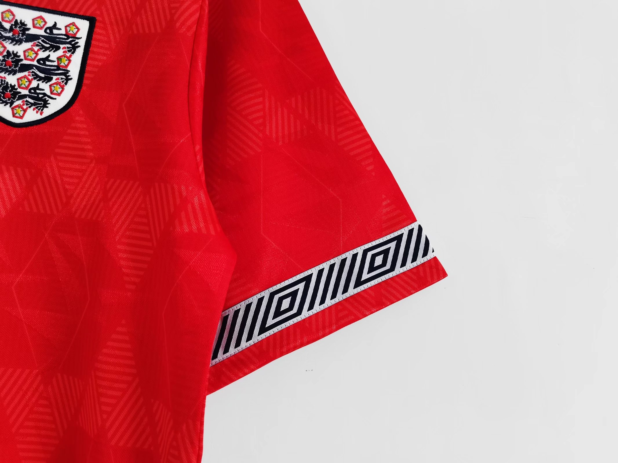 AlphaJersey-Retro England 1990 Away Stadium Jersey
