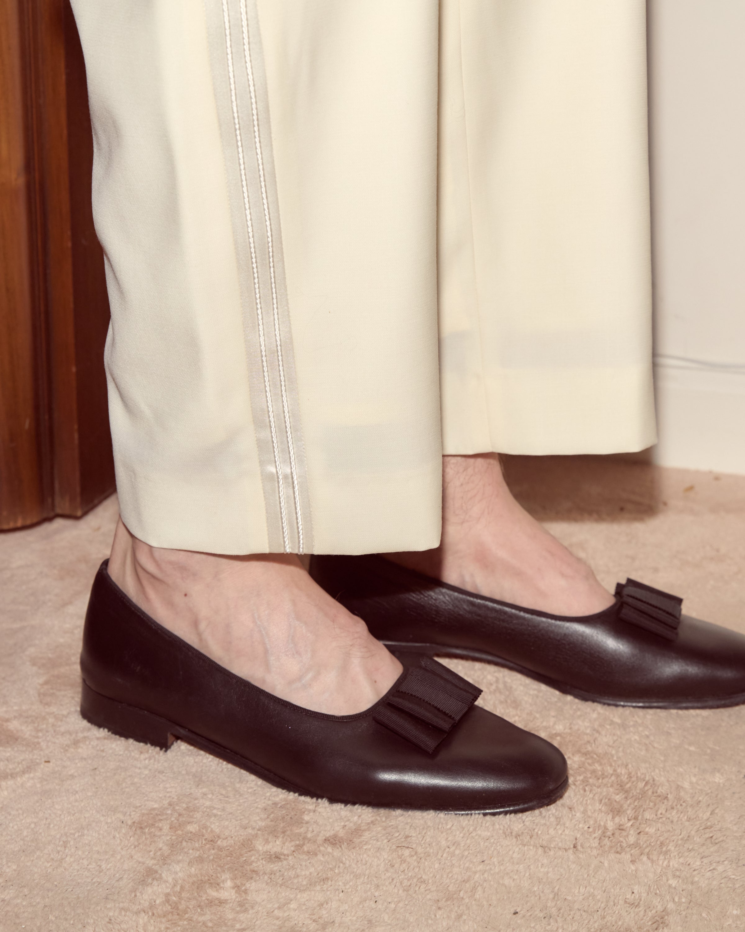 Meringue Smoking Trousers | Modern Menswear by yycbvcnbmmnbm