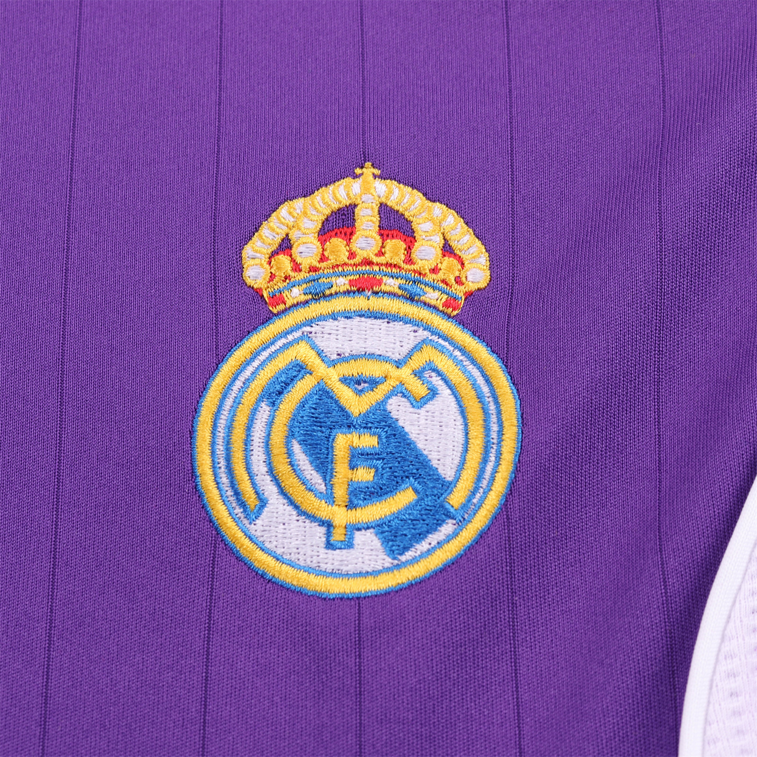 AlphaJersey-Retro Real Madrid 2006-07 Away Purple Kids Kit