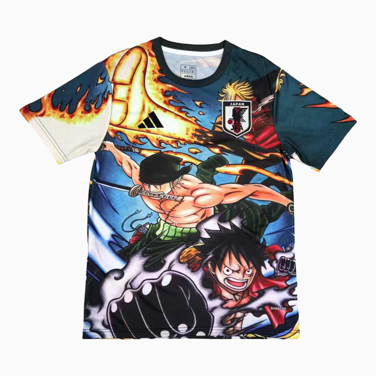 AlphaJersey-Japan 25-26 Luffy Sauron Fighting Side By Side Special Jersey - Fans Version