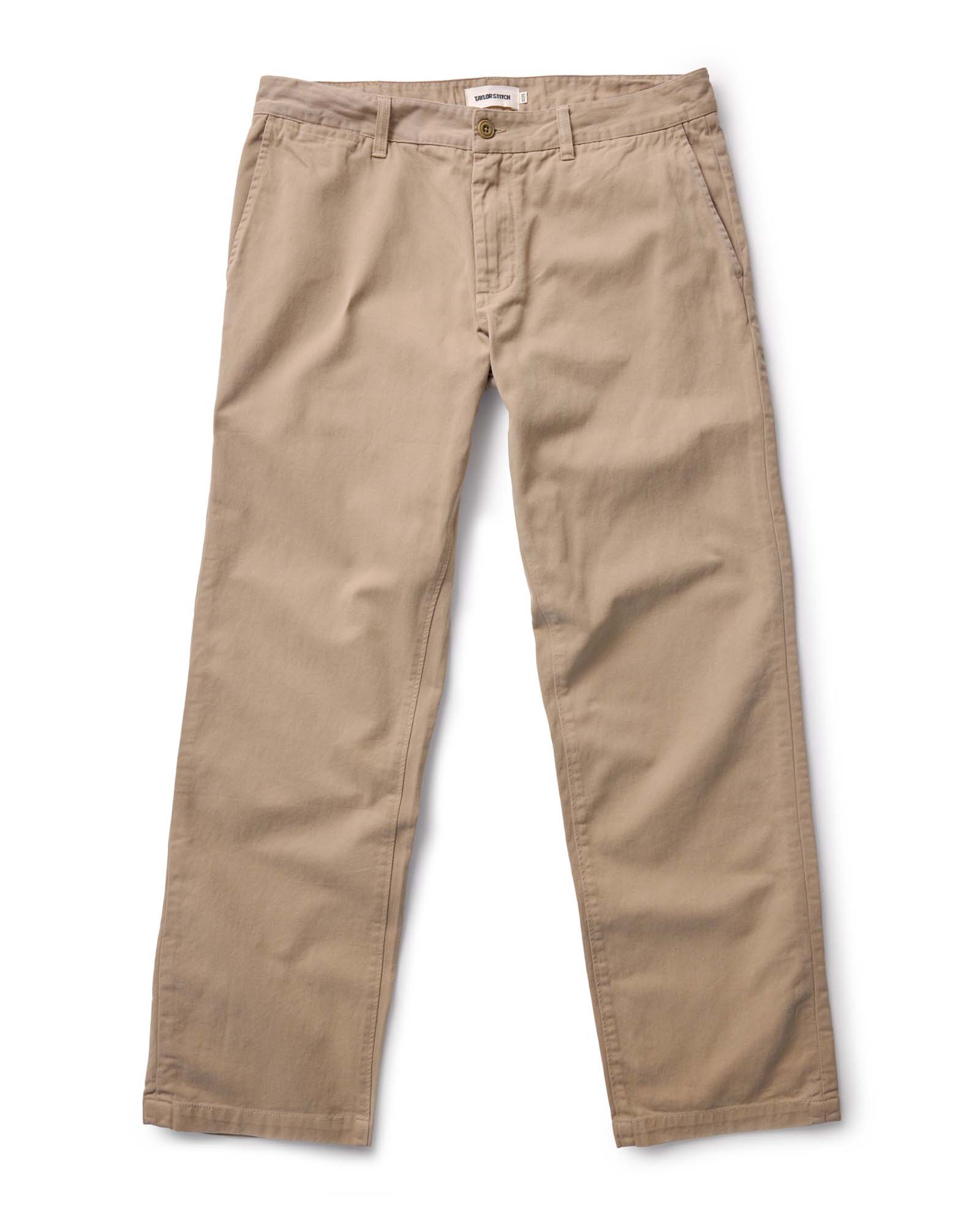The Straight Foundation Pant in Organic Khaki | Modern Menswear by yycbvcnbmmnbm