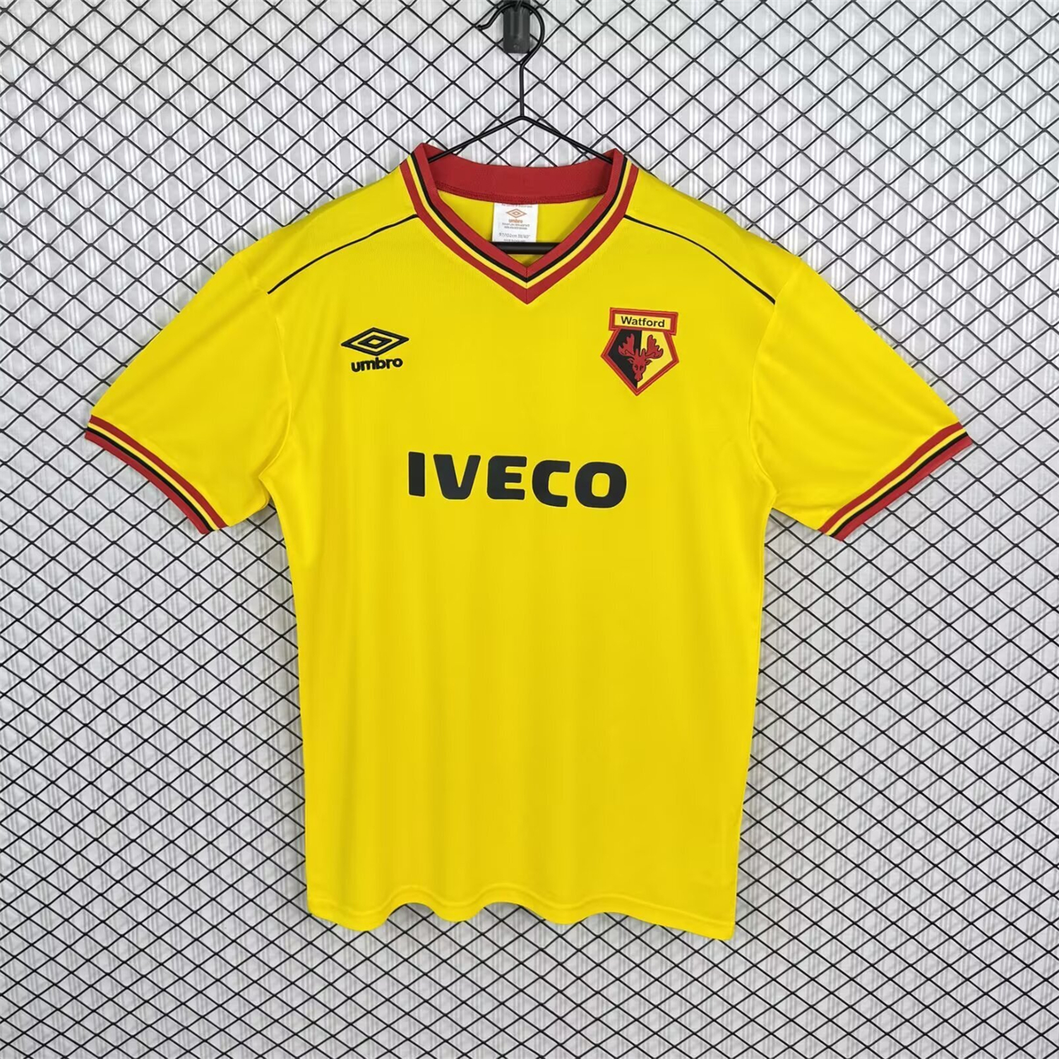 AlphaJersey-Retro Watford 1982-85 Home Jersey