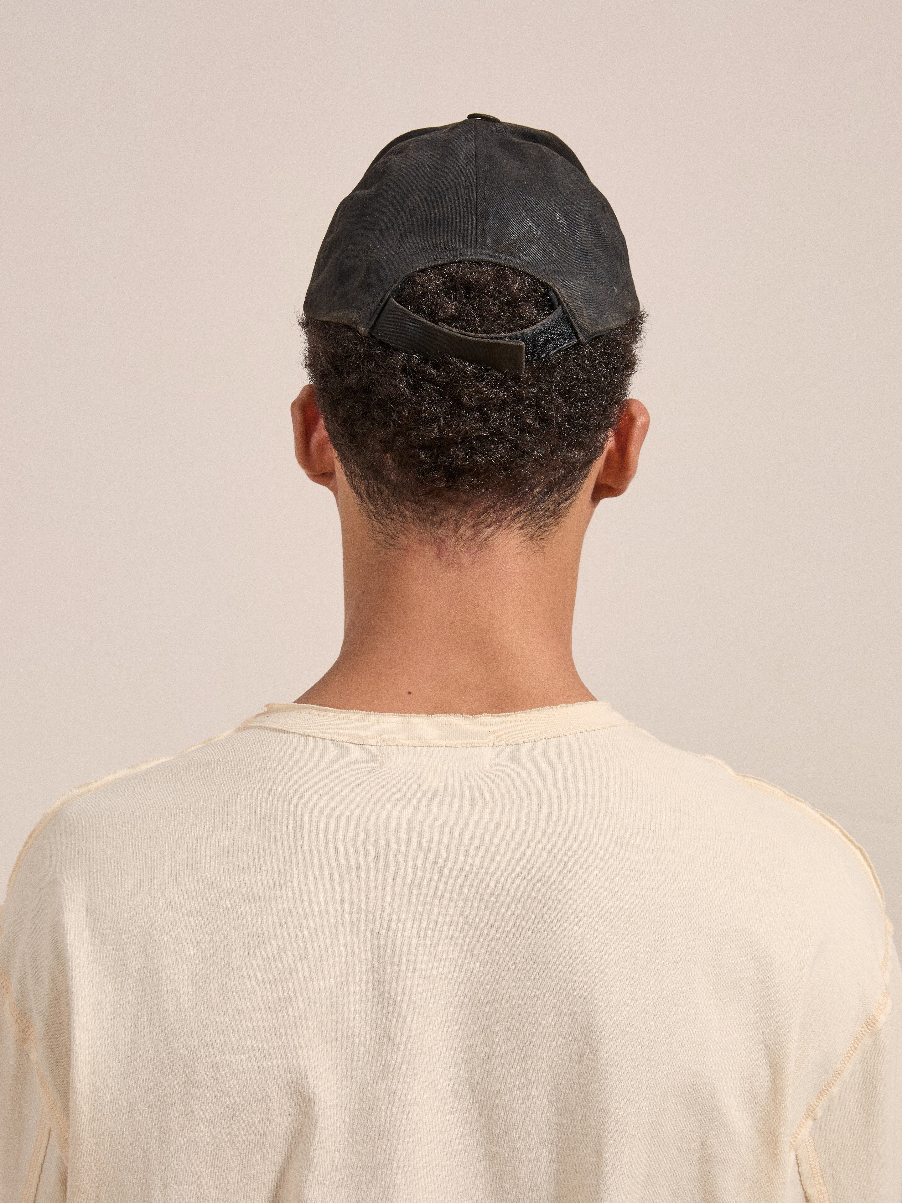 Waxed Charcoal Studded Cap | Modern Menswear by yycbvcnbmmnbm