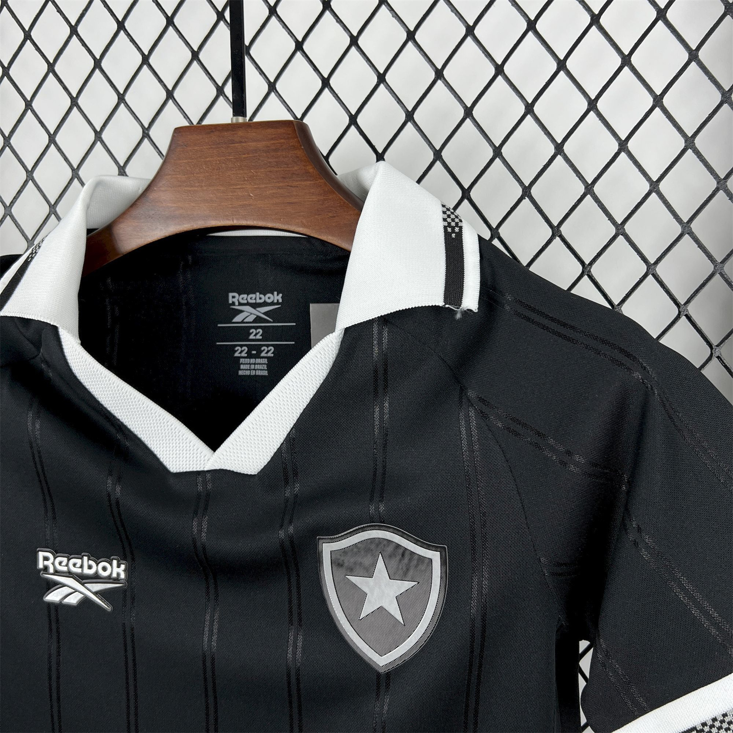 AlphaJersey-Botafogo 25-26 Away Unsponsored Kids Kit