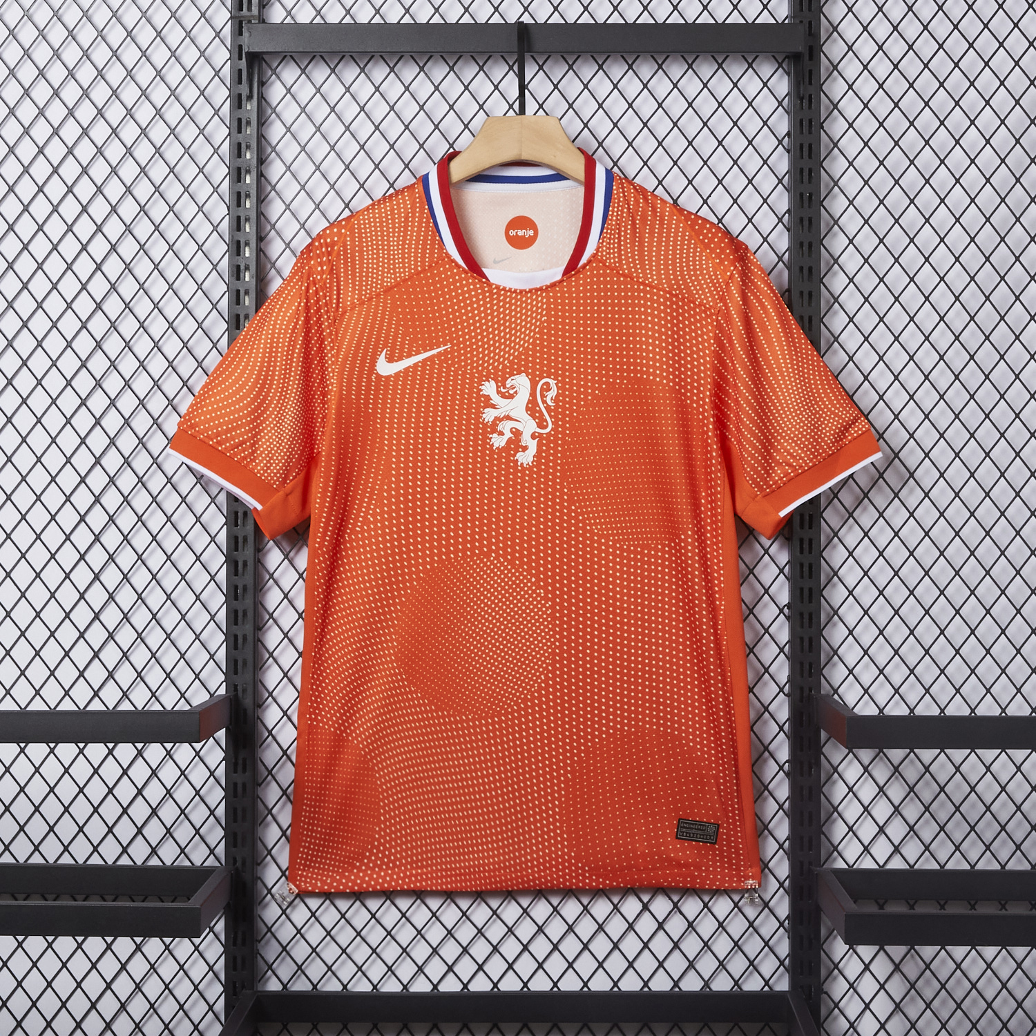 AlphaJersey-Netherlands 25-26 Women's Team Home Jersey - Men's Fans Version