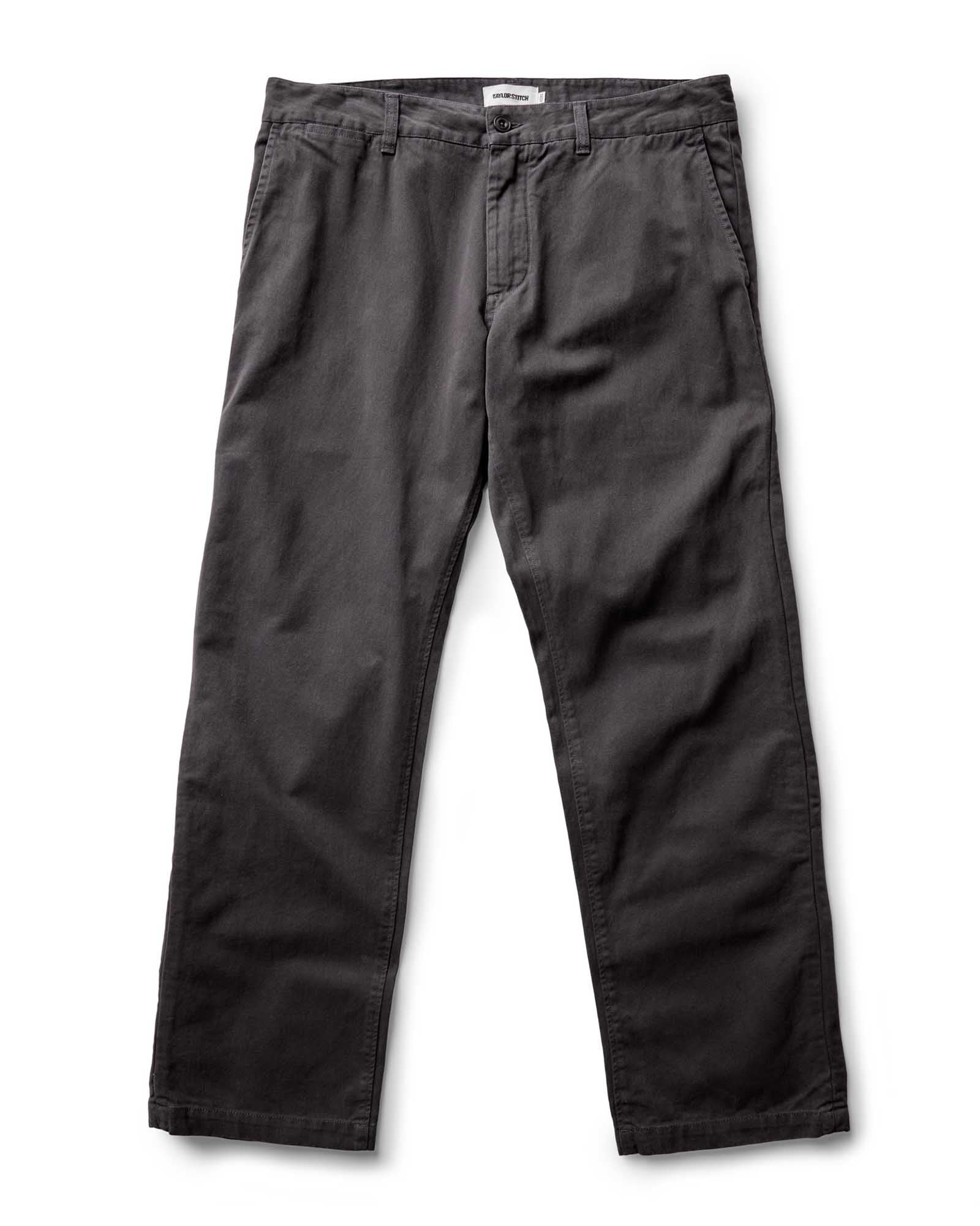 The Straight Foundation Pant in Organic Faded Black | Modern Menswear by yycbvcnbmmnbm