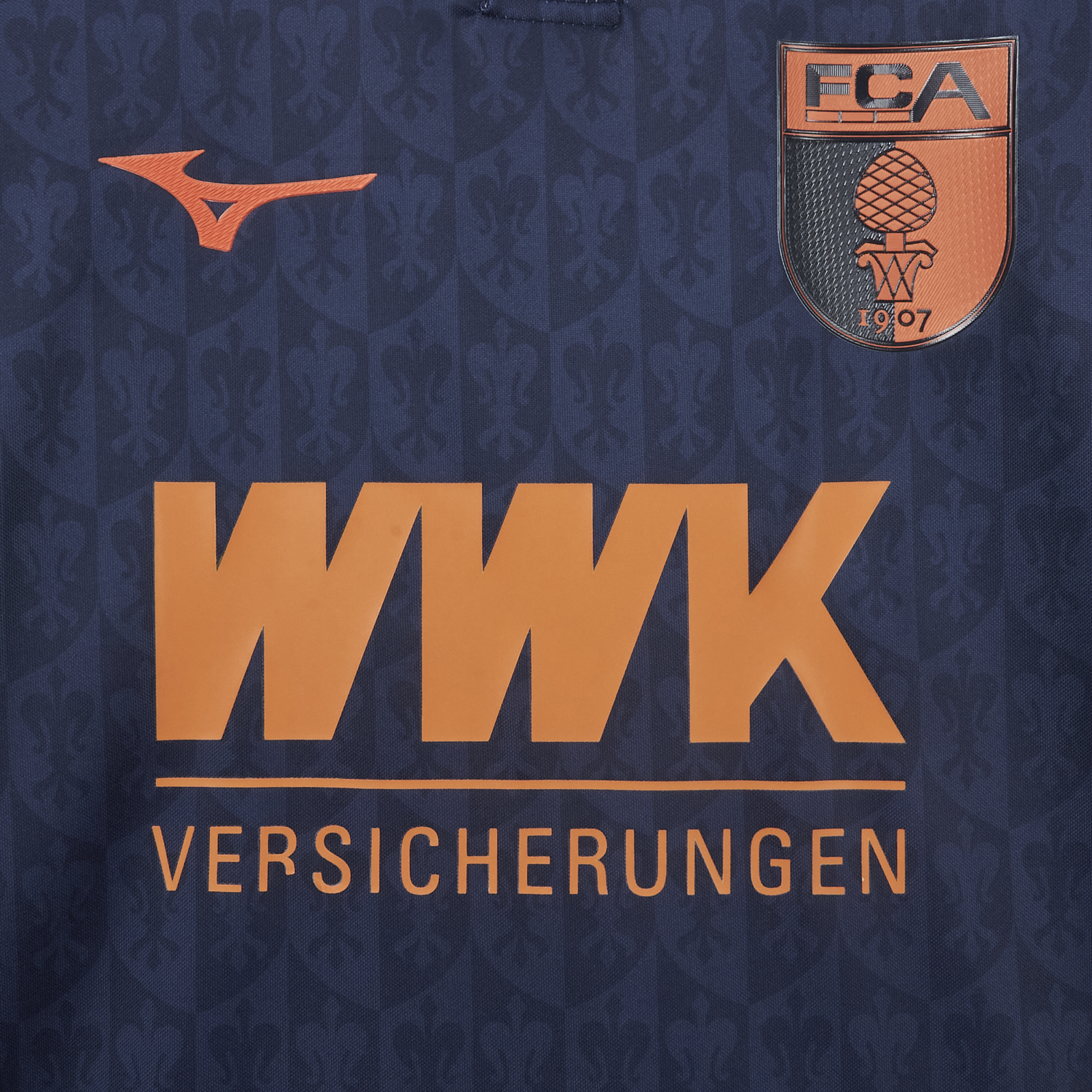 AlphaJersey-Augsburg 25-26 Blue Goalkeeper Jersey - Fans Version