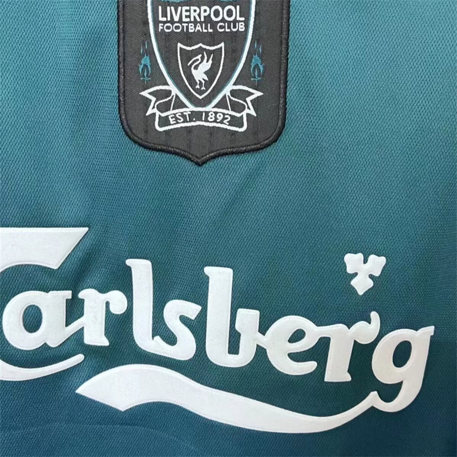 AlphaJersey-Retro Liver.pool 1995-96 Green And Black Training Unisex Pullover Hoodie