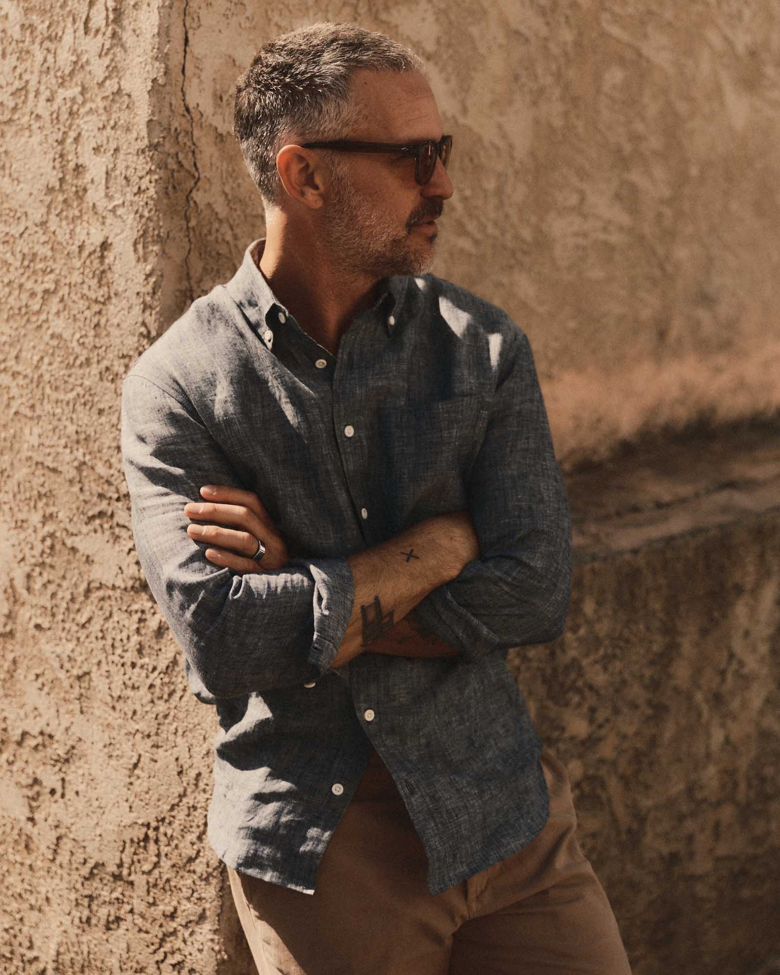 The Jack in Ocean Linen | Modern Menswear by yycbvcnbmmnbm
