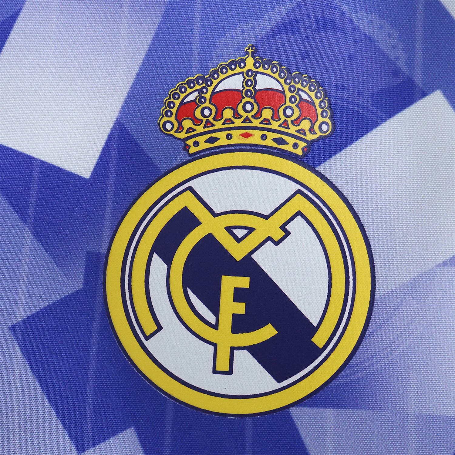 AlphaJersey-Retro Real Madrid 1996-97 Double Sided Reversible Windbreaker - Blue & Green