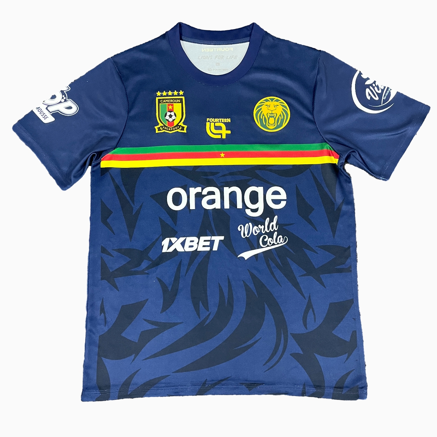 AlphaJersey-Cameroon 25-26 Blue Training Jersey - Fans Version
