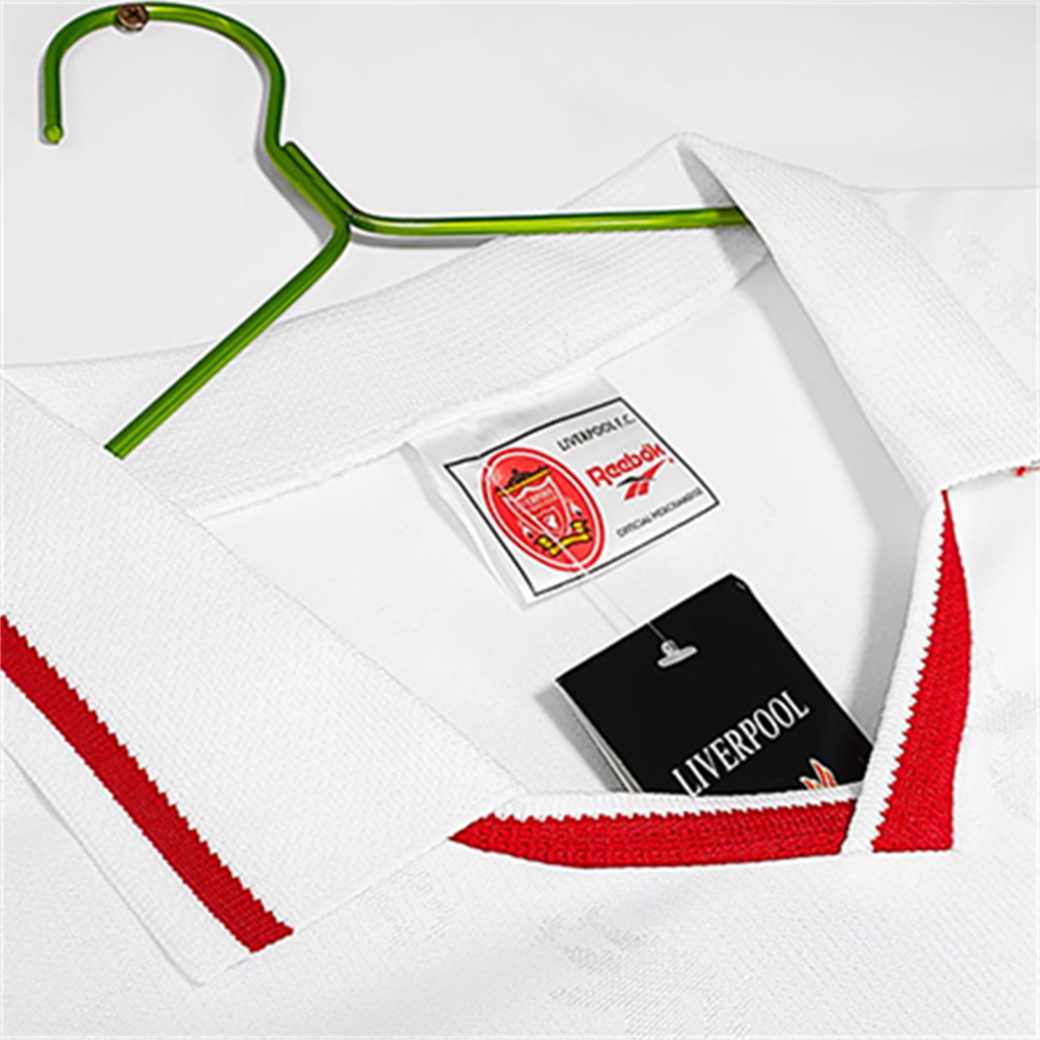 AlphaJersey-Retro Liver.pool 1996-97 Away White Jersey