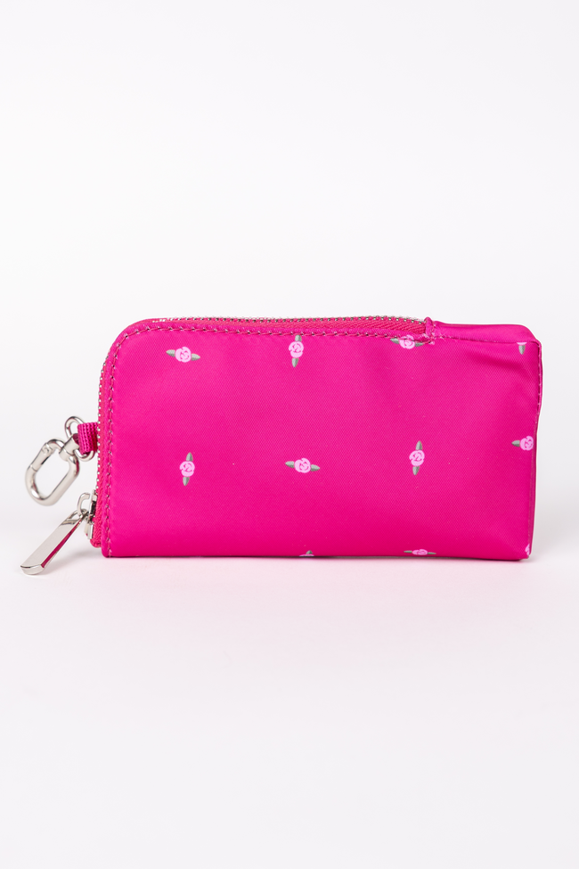 Active State Fuchsia Petal Pop Dual Pouch Wristlet DOORBUSTER | Elegant Women's Fashion by coolavocek