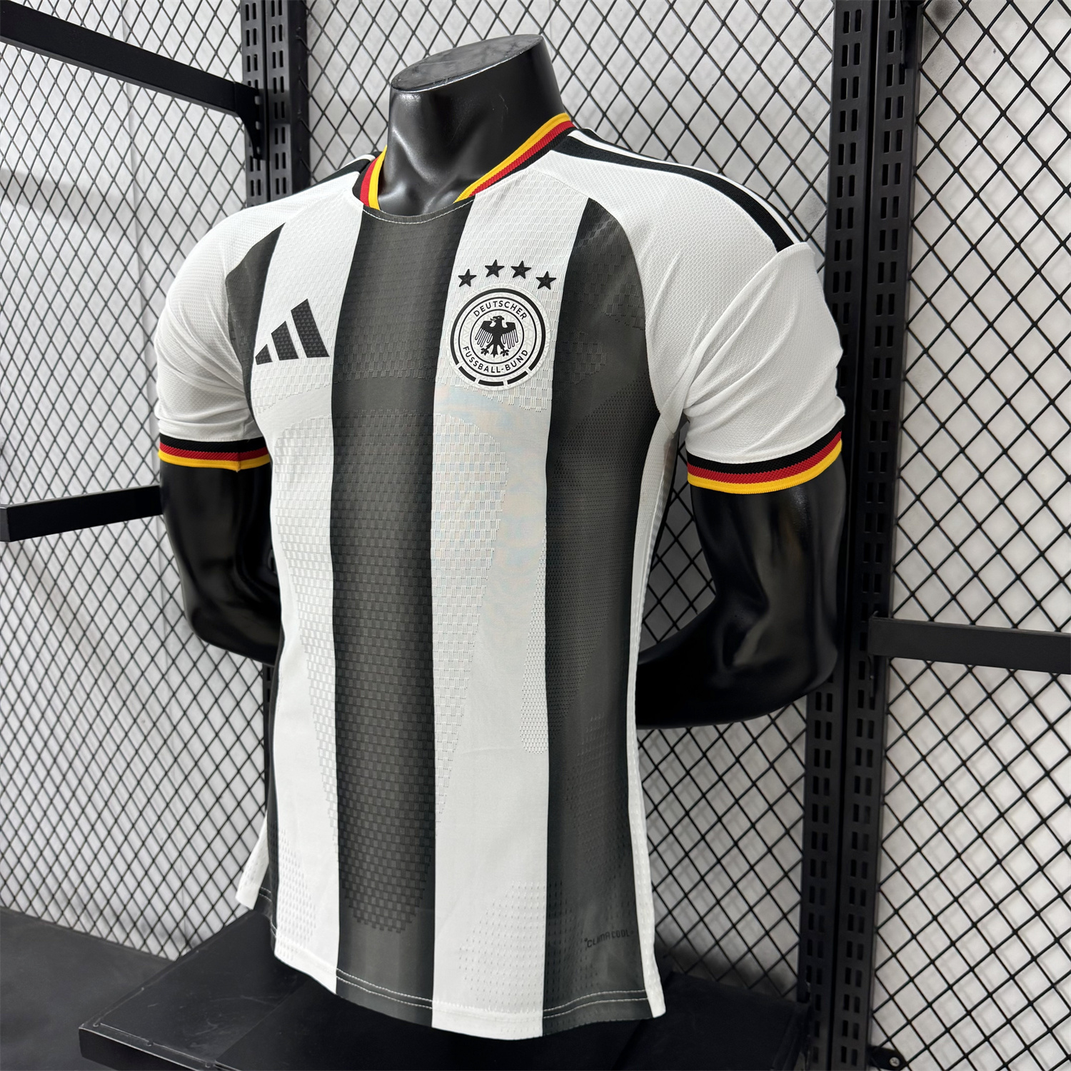 AlphaJersey-Germany 2026 Black And White Special Jersey - Player Version