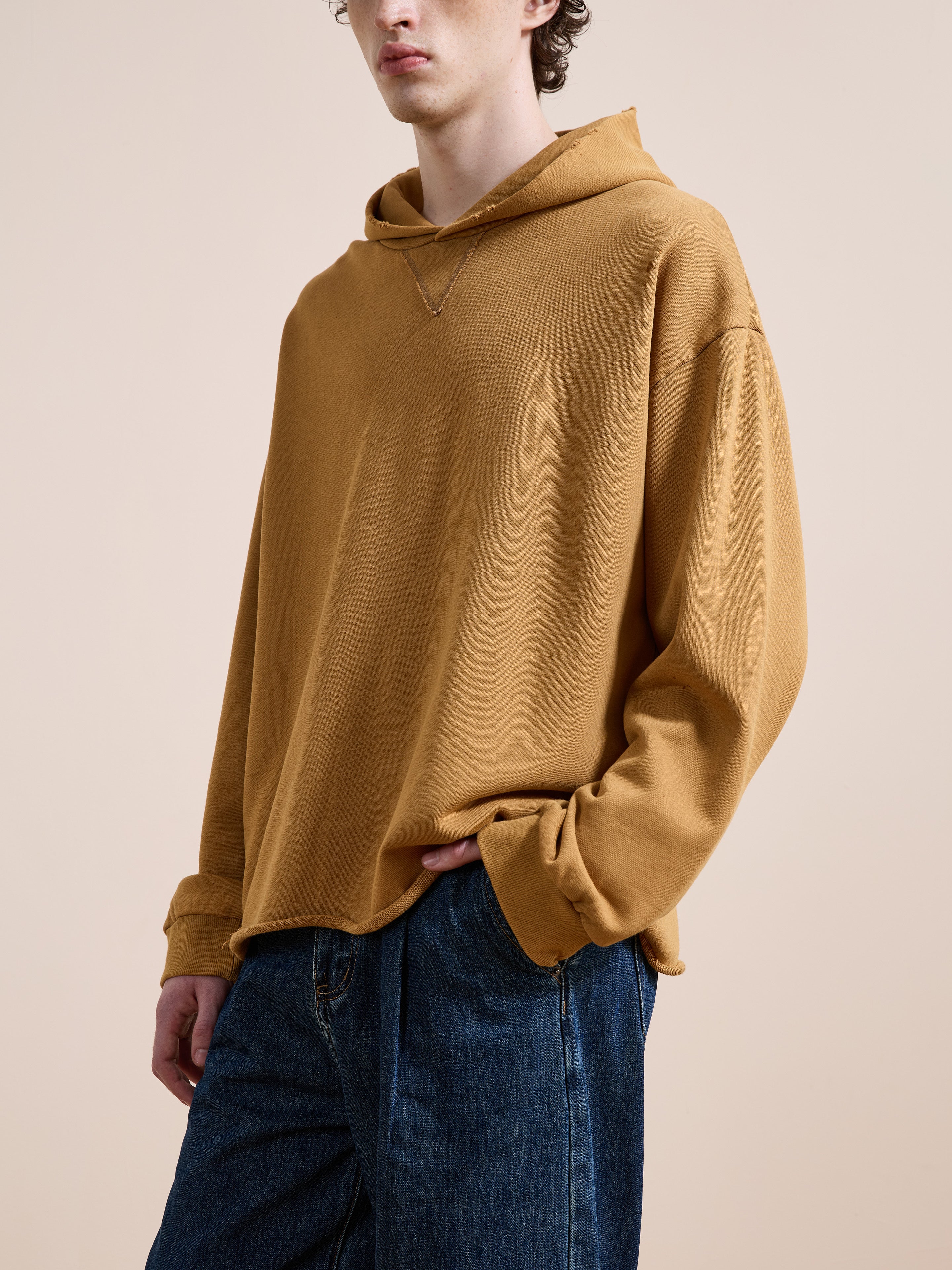 Beadwork Logo Hoodie | Modern Menswear by yycbvcnbmmnbm