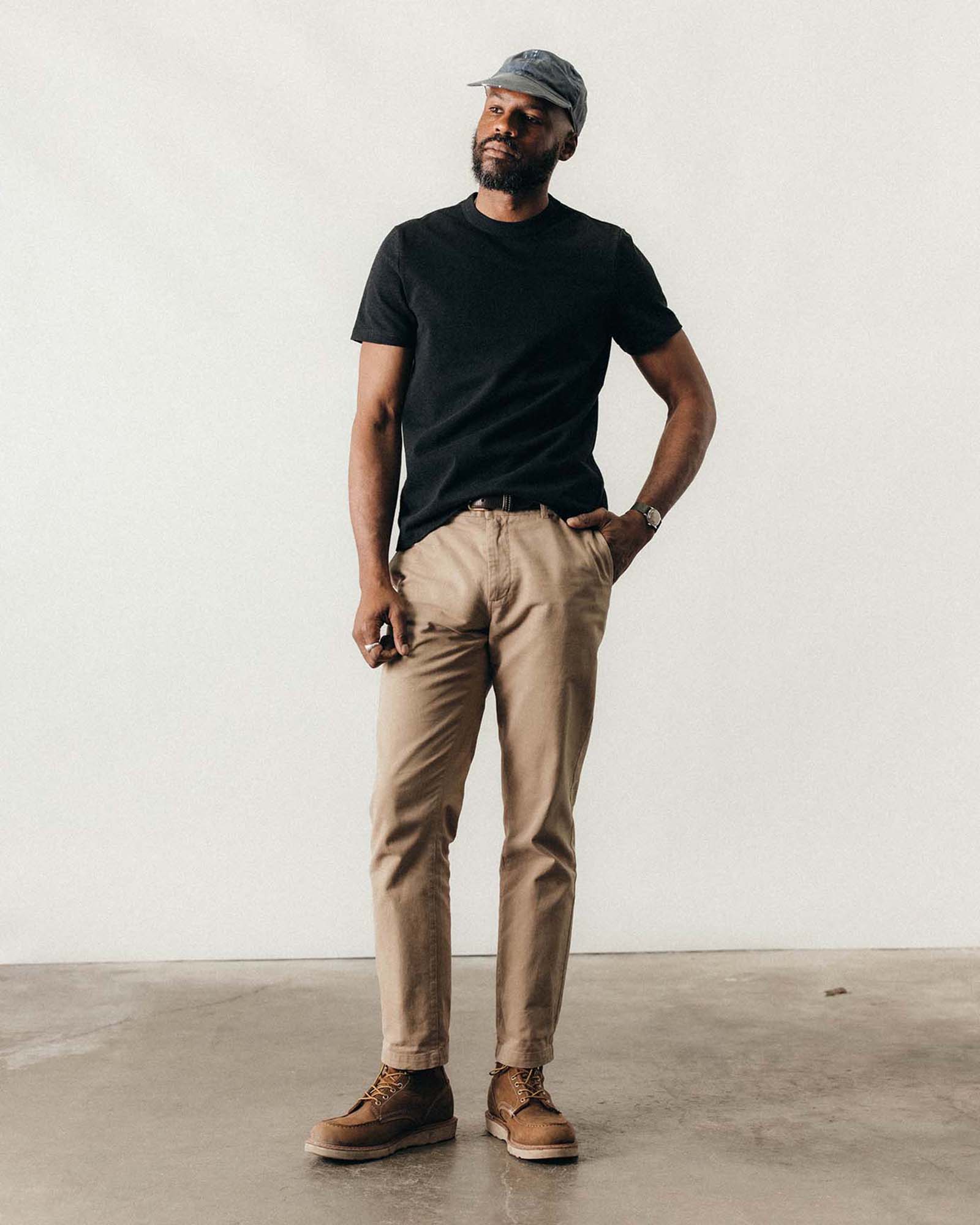 The Organic Cotton Shop Tee in Coal Twist | Modern Menswear by yycbvcnbmmnbm