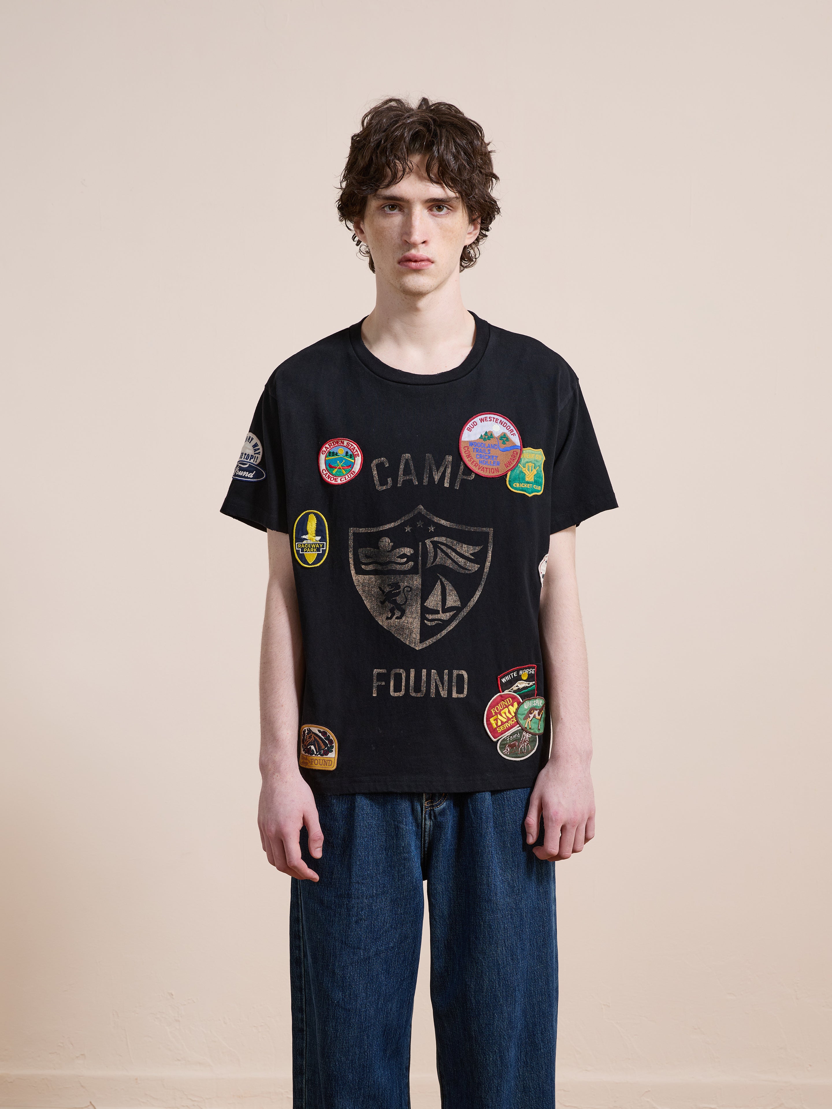 Patchwork Camp Tee | Modern Menswear by yycbvcnbmmnbm