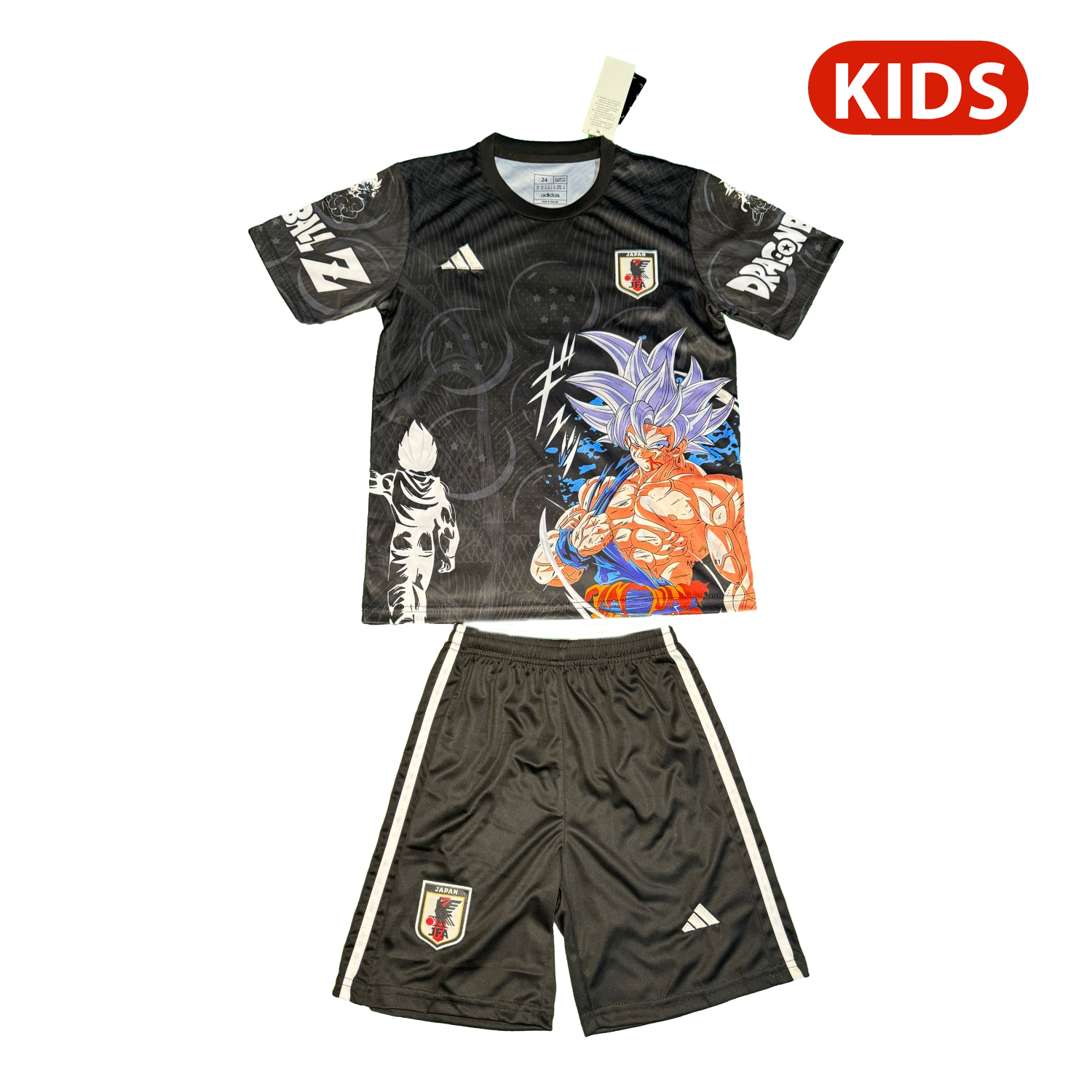 AlphaJersey-Japan 25-26 Vegetto Black Special Kids Kit