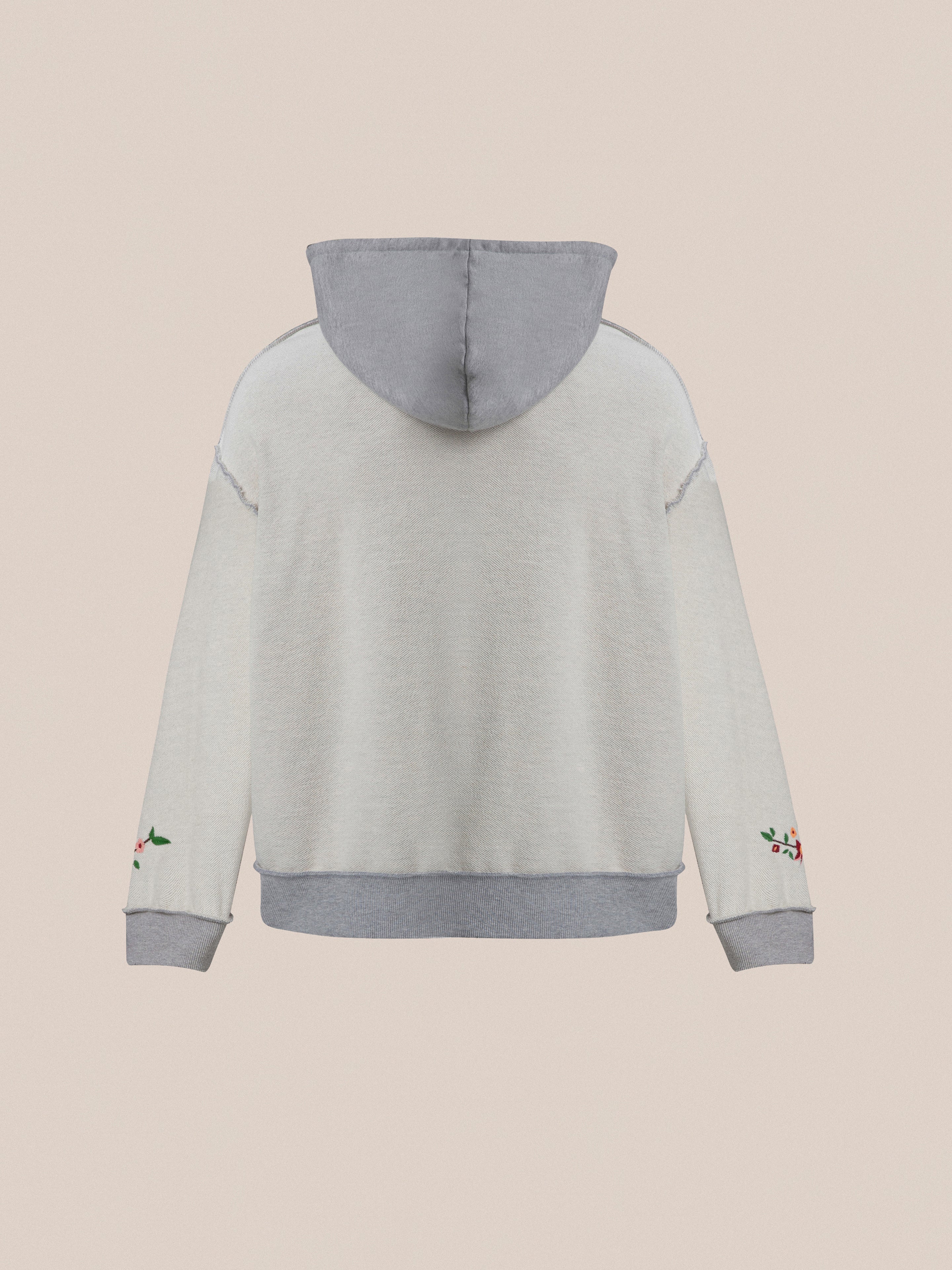 Inverse Flower Petal Hoodie | Modern Menswear by yycbvcnbmmnbm