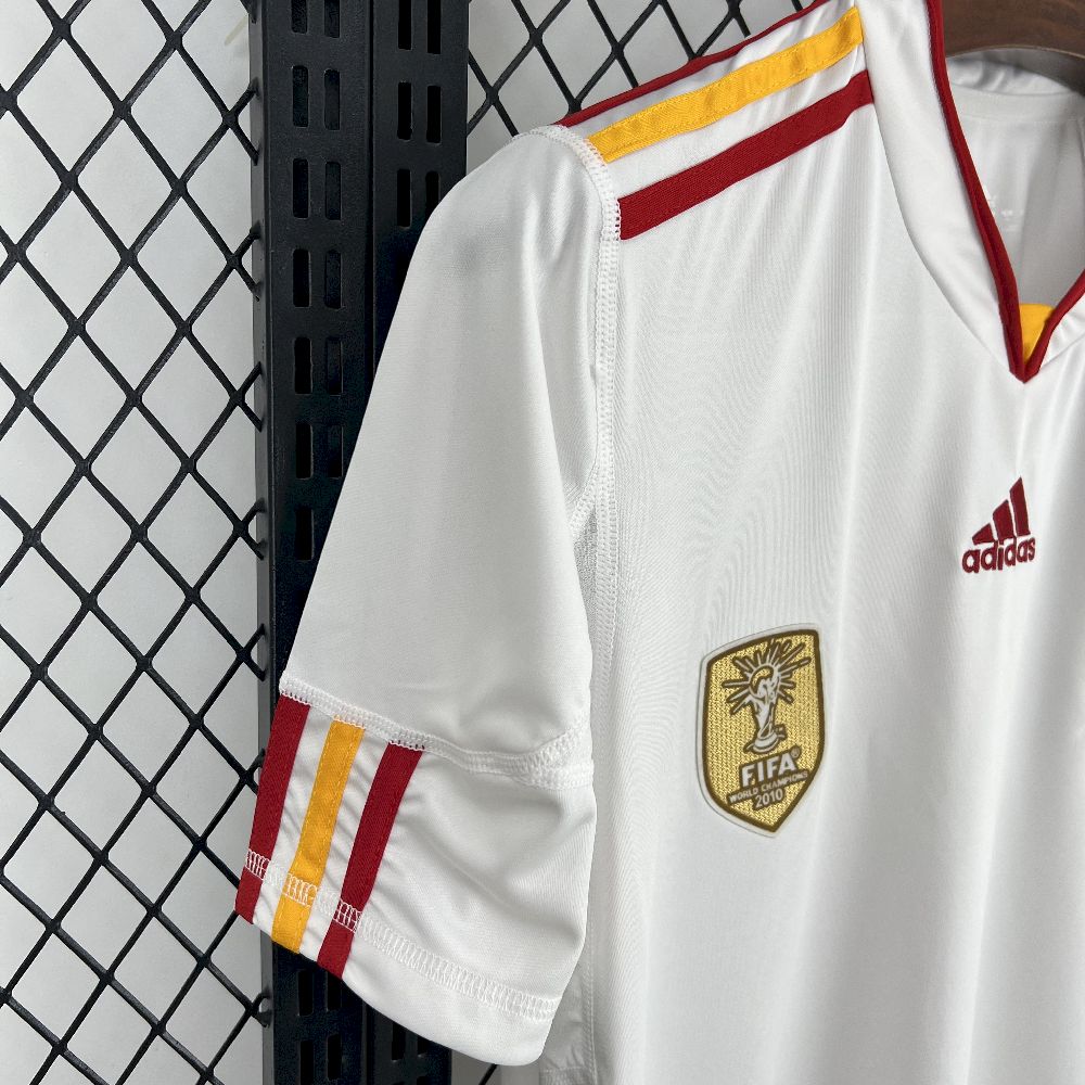 AlphaJersey-Retro Spain 2011 Away White Jersey