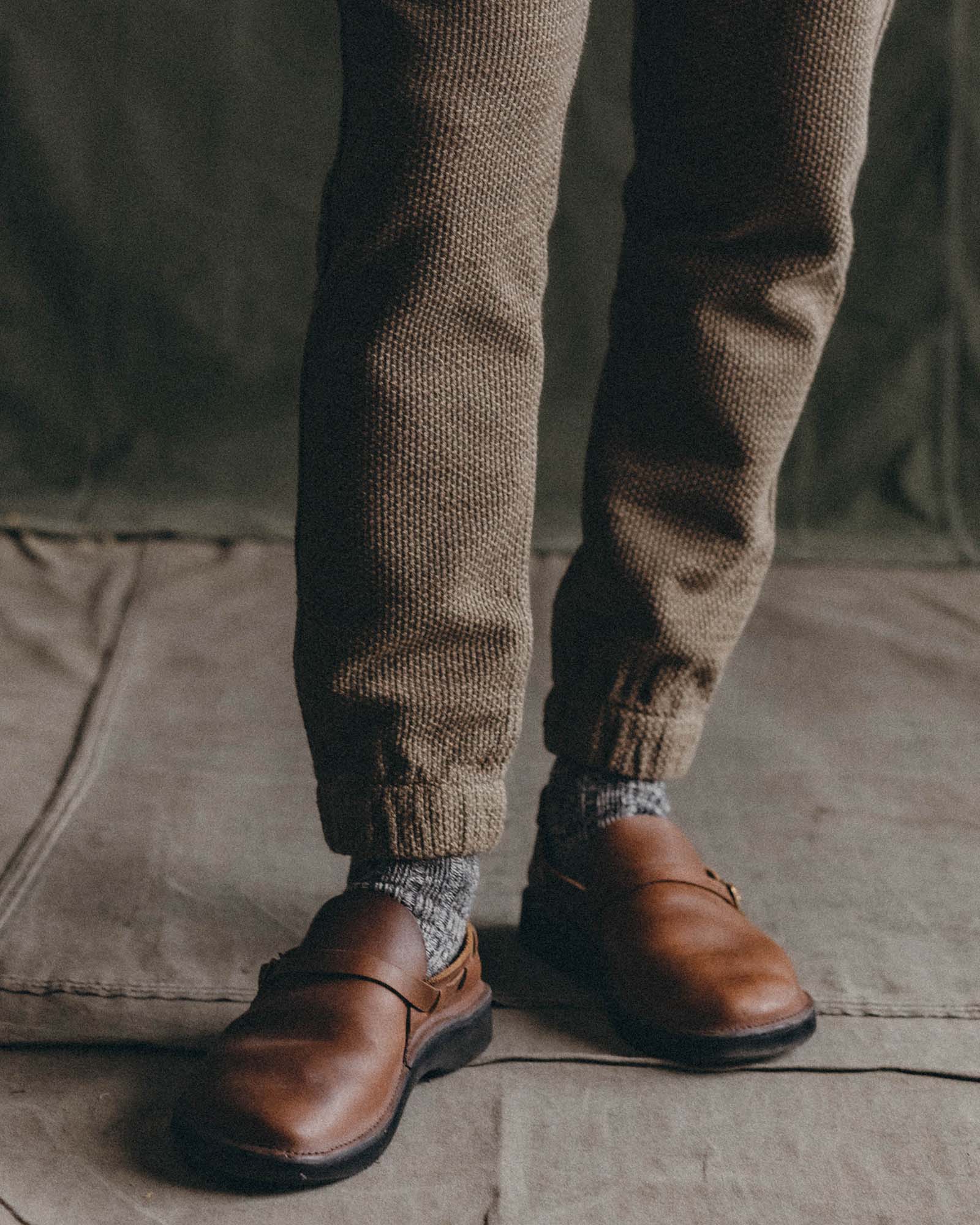 The Apres Pant in Cypress Sashiko | Modern Menswear by yycbvcnbmmnbm