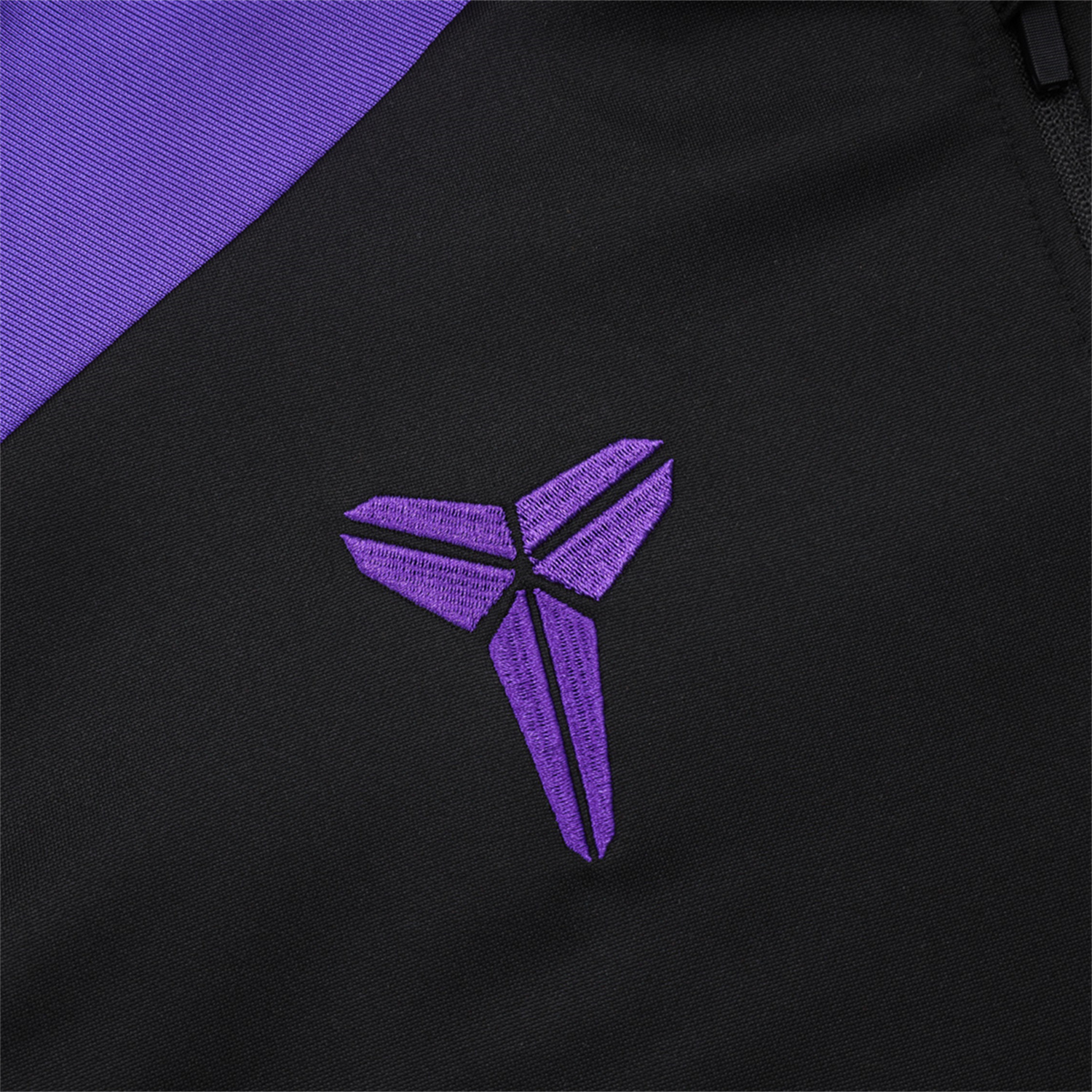 AlphaJersey-Barcelona X KB 25-26 Long Sleeve Training Set - Black Top with Purple Badge and Black Pants
