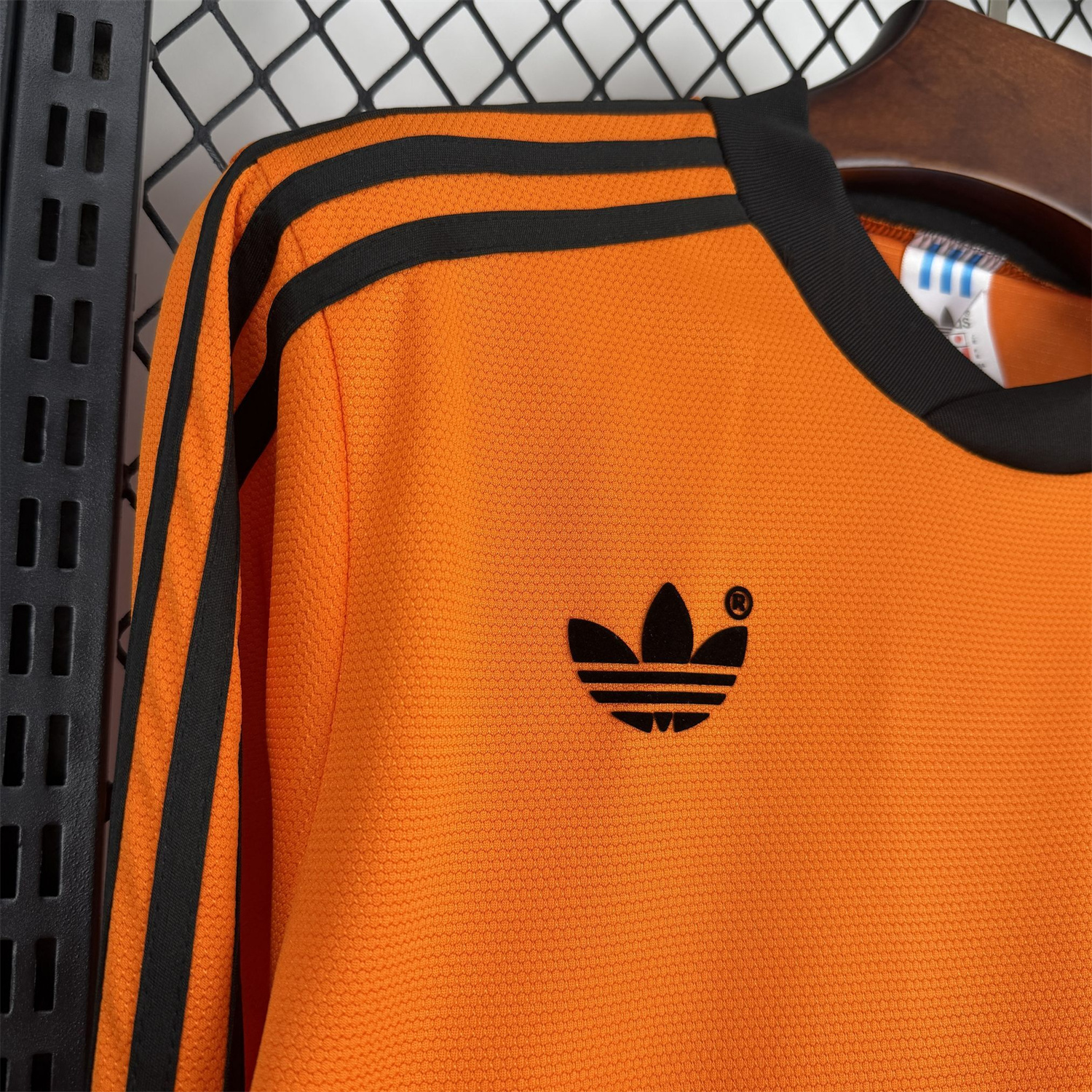 AlphaJersey-Retro Netherlands 1980 Home Long Sleeves Jersey - Fans Version