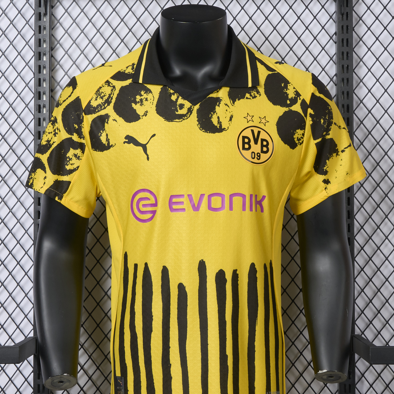 AlphaJersey-Dortmund 2025 Club World Cup Home Jersey With Chest Sponsor - Player Version