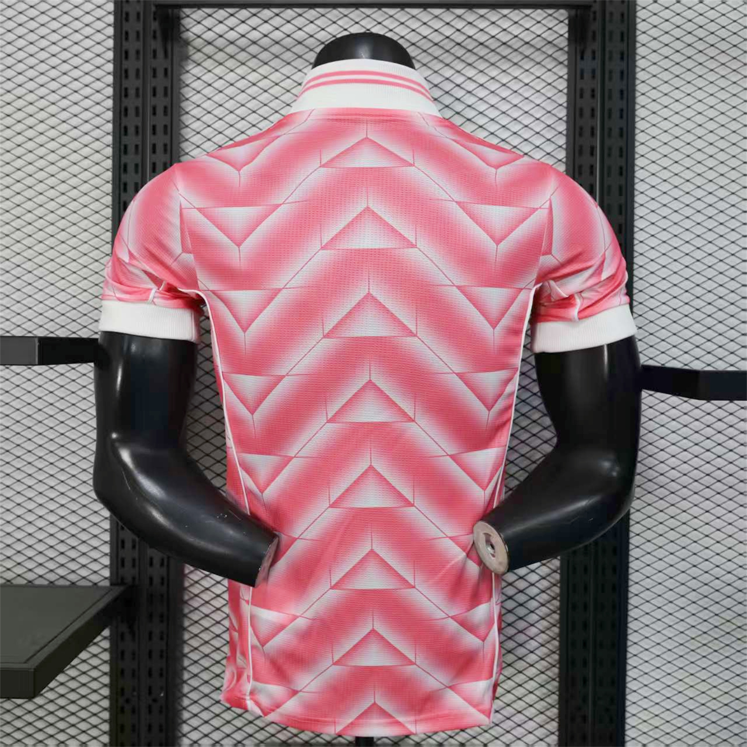 AlphaJersey-Real Madrid 25-26 Refracted Pink Light White Special Jersey - Player Version