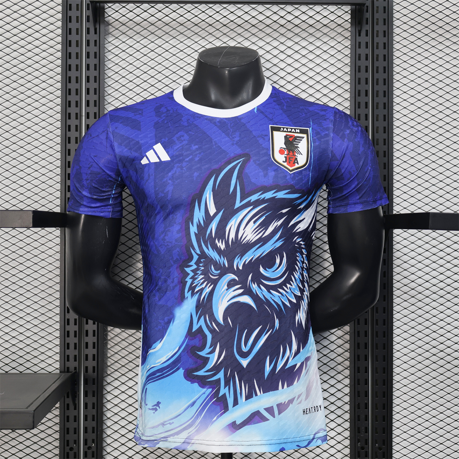 AlphaJersey-Japan 25-26 Light Blue Owl Deep Blue Special Jersey - Player Version