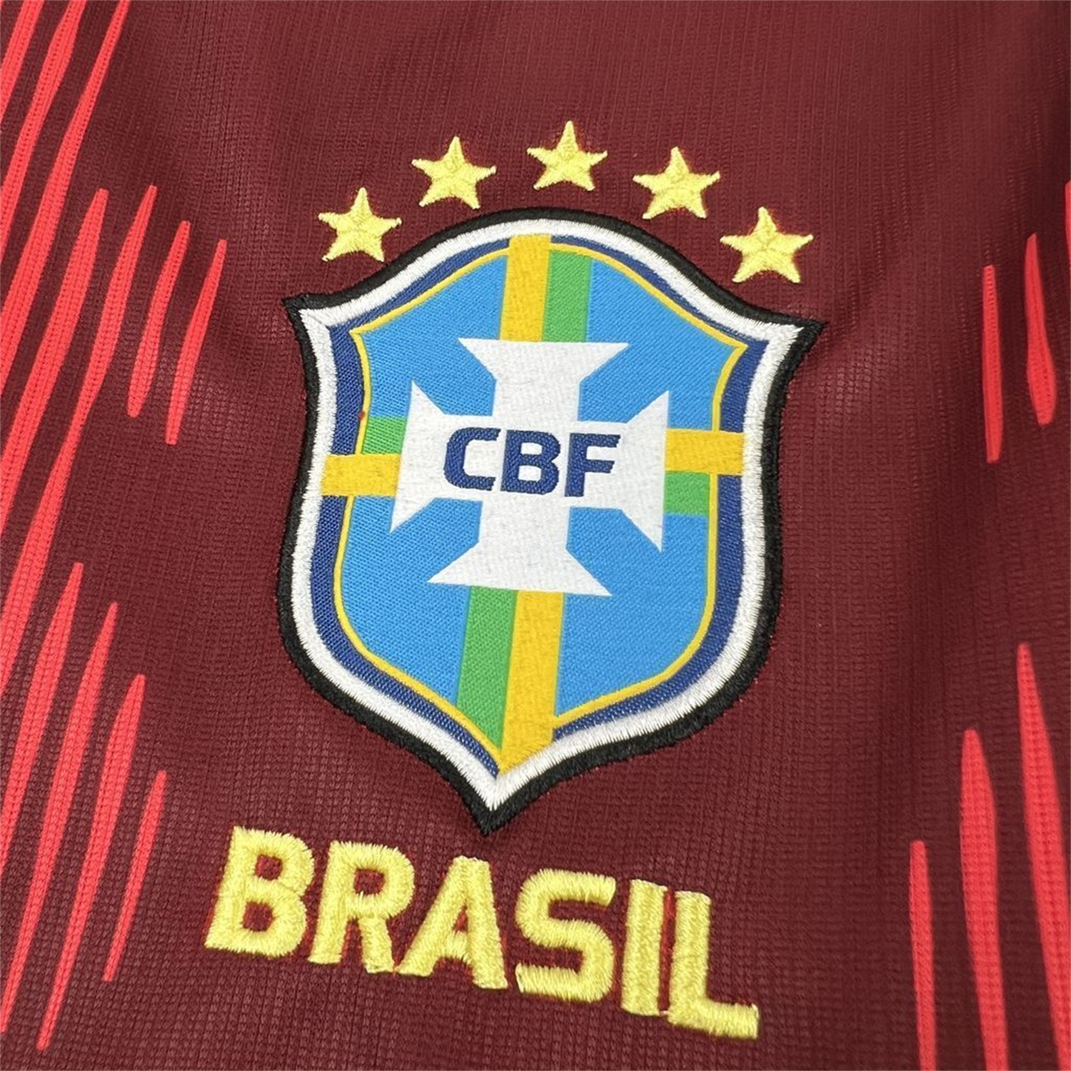AlphaJersey-Brazil 2026 Red Goalkeeper Jersey - Fans Version
