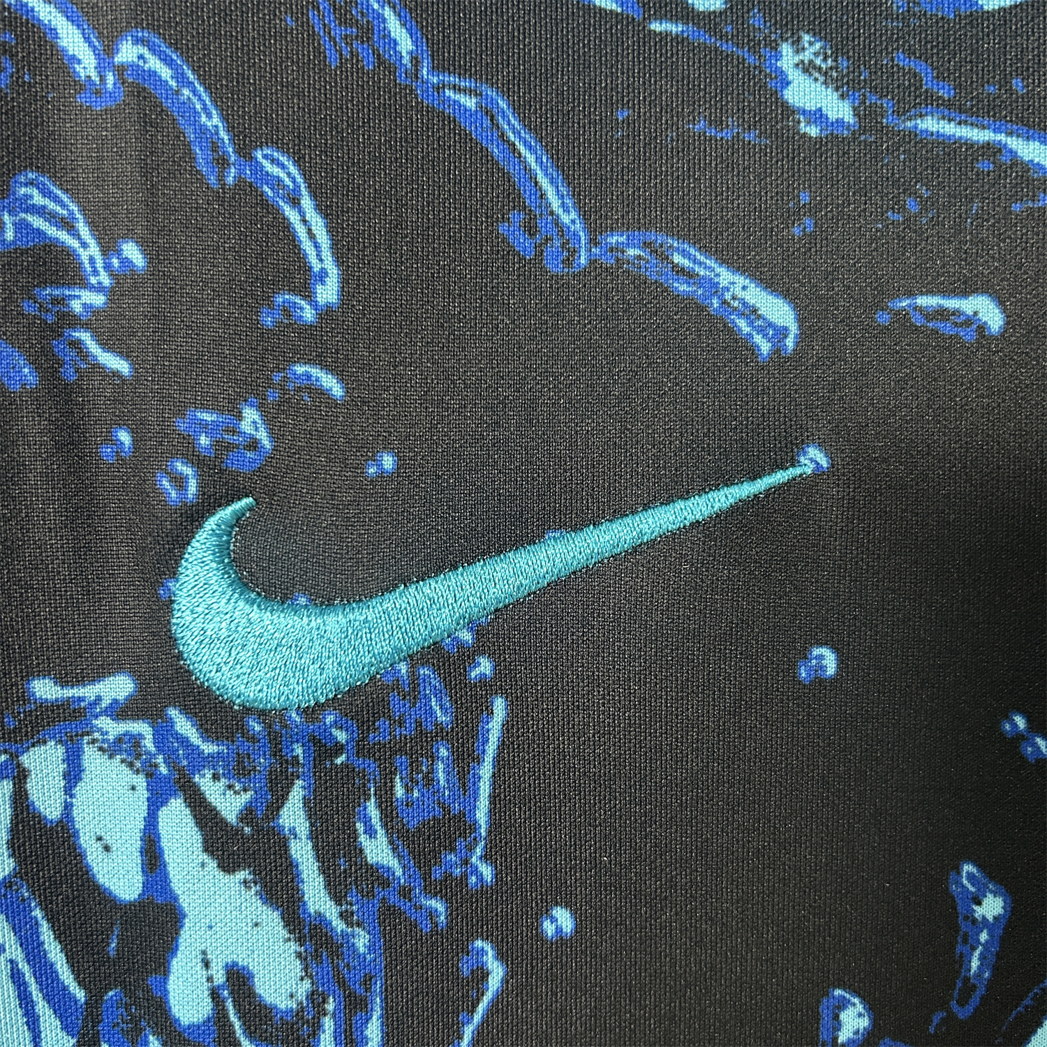 AlphaJersey-Inter Milan 25-26 Blue Snake Pattern Pre-Match Training Jersey - Fans Version