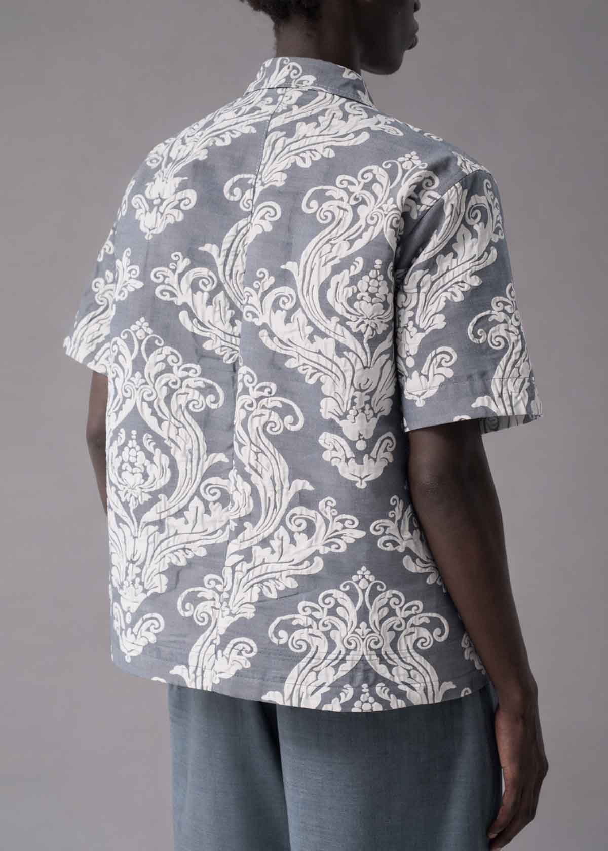 Hand Loom Jacquard Shirt | Modern Menswear by yycbvcnbmmnbm