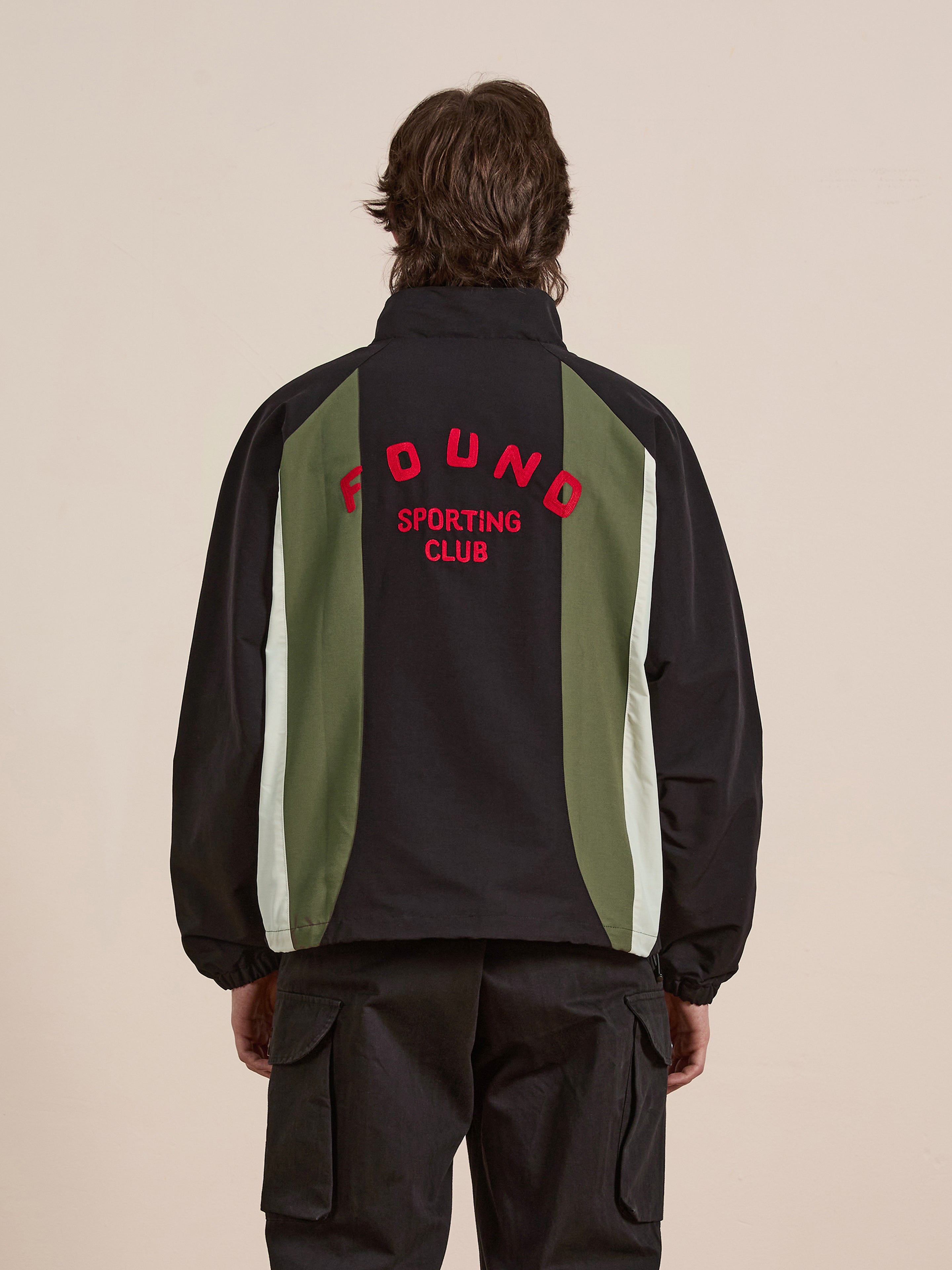 Sporting Club Pullover Jacket | Modern Menswear by yycbvcnbmmnbm
