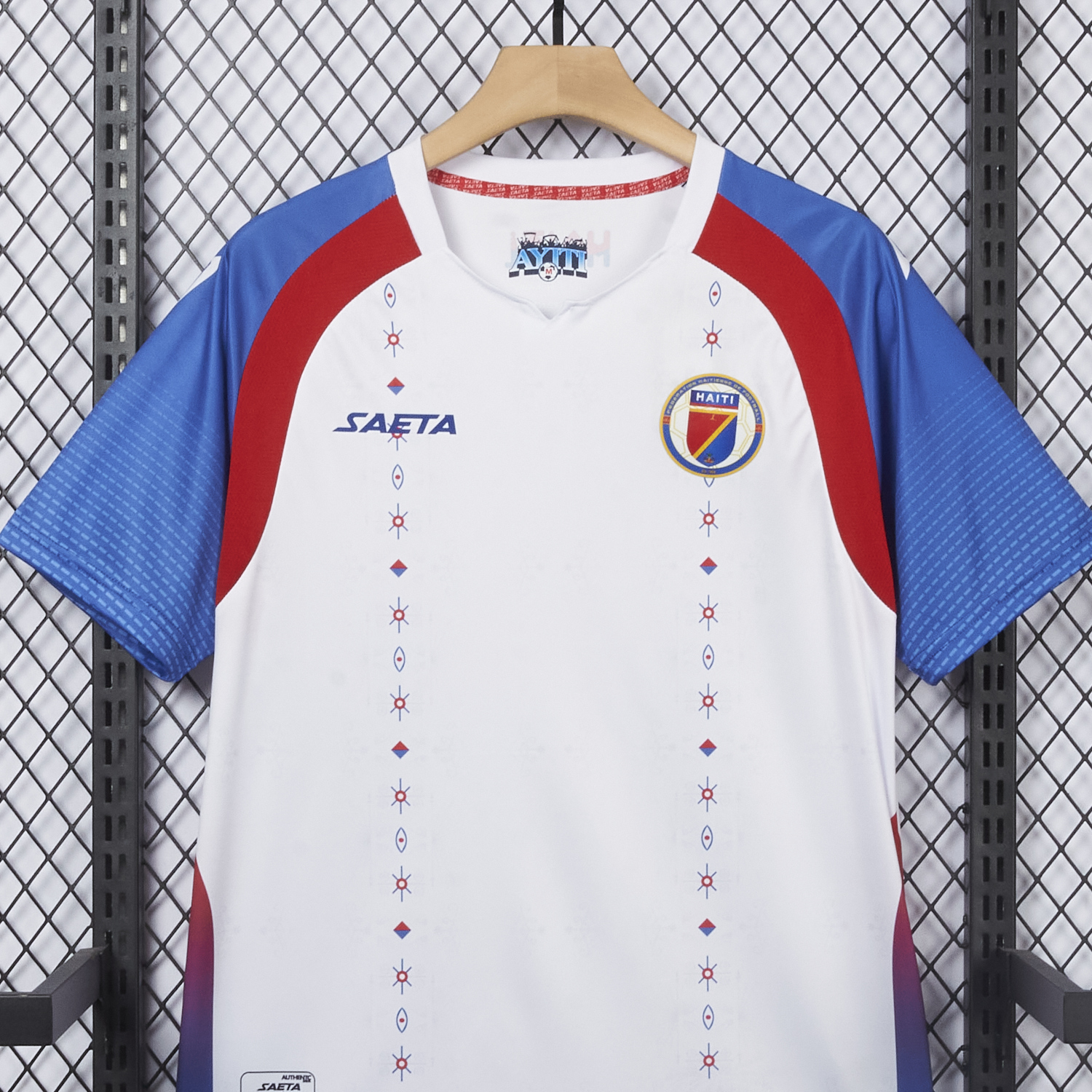 AlphaJersey-Haiti 25-26 Away White Jersey - Fans Version