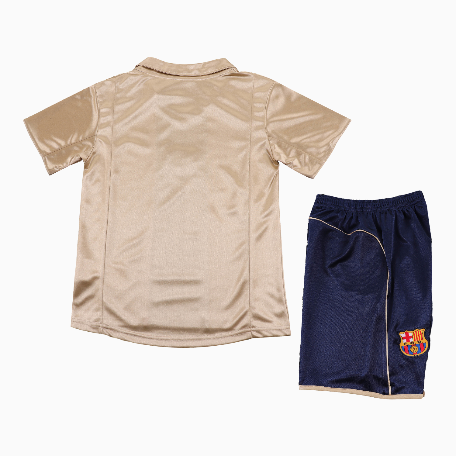 AlphaJersey-Retro Barcelona 2001-02 Away Kids Kit