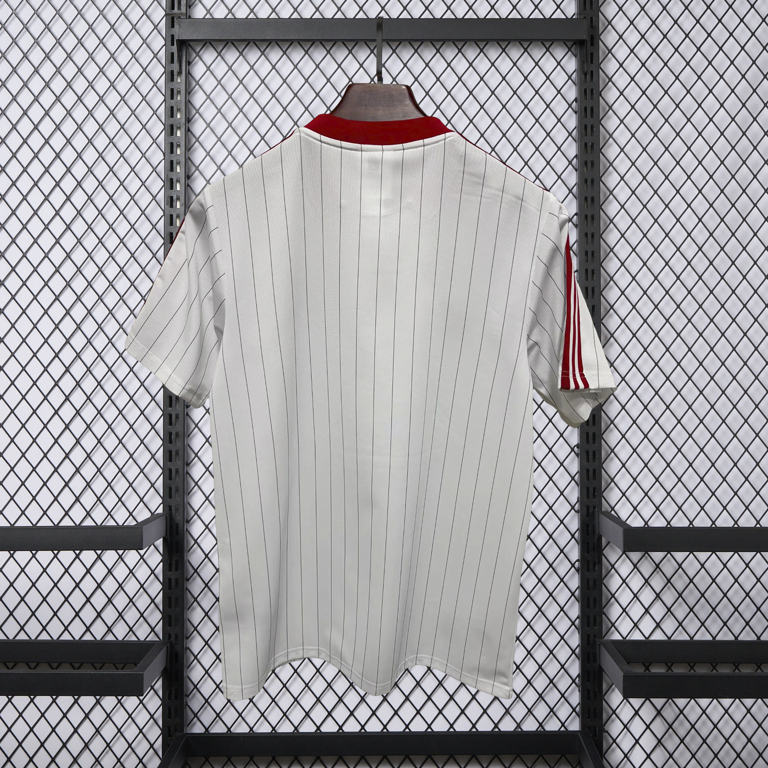 AlphaJersey-Manchester United 25-26 Trefoil White Travel Jersey - Fans Version