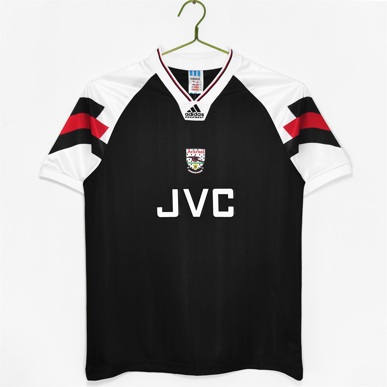AlphaJersey-Retro Arsenal 92-94 Black Special Jersey